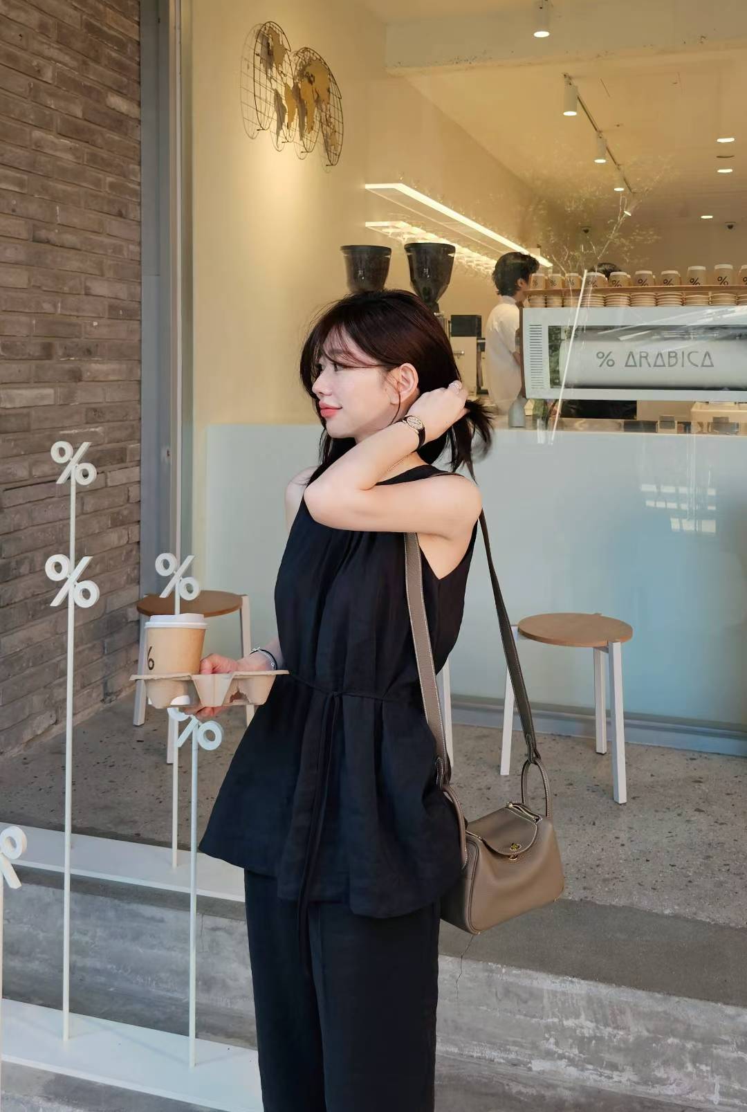 ♡Oni家♡TheRow風仿絲莫代爾無袖上衣 (C250957)
