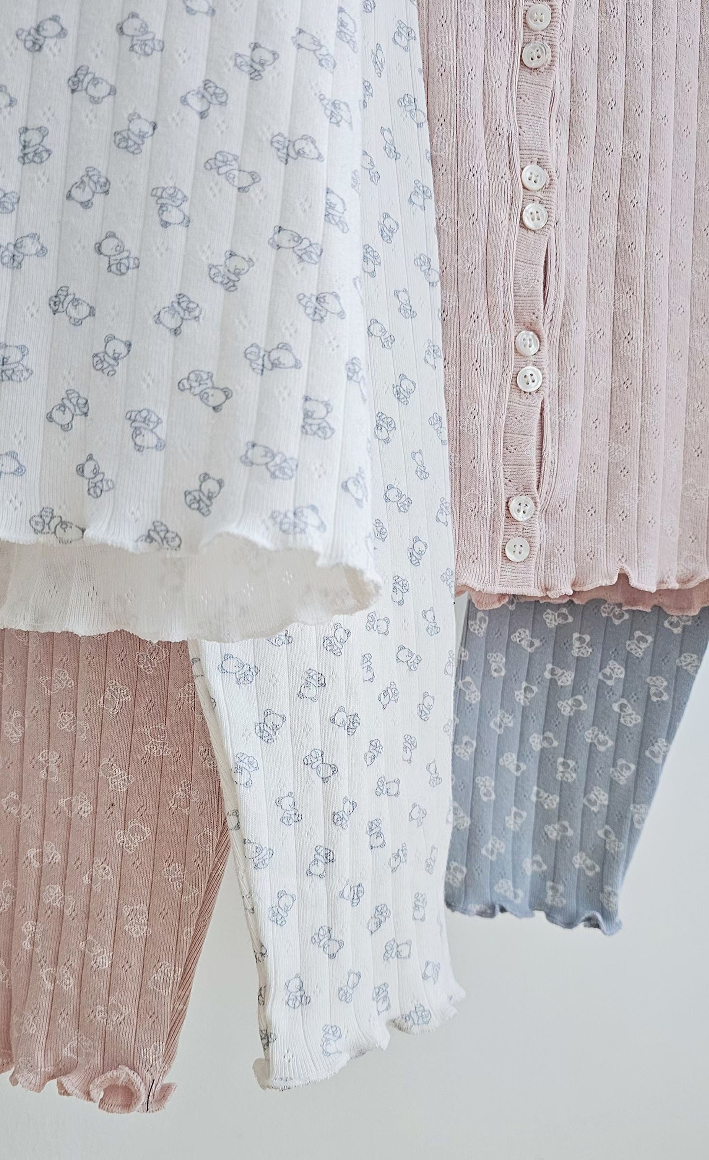 ♡Oni家♡呆萌熊熊居家服套裝 (C260302)