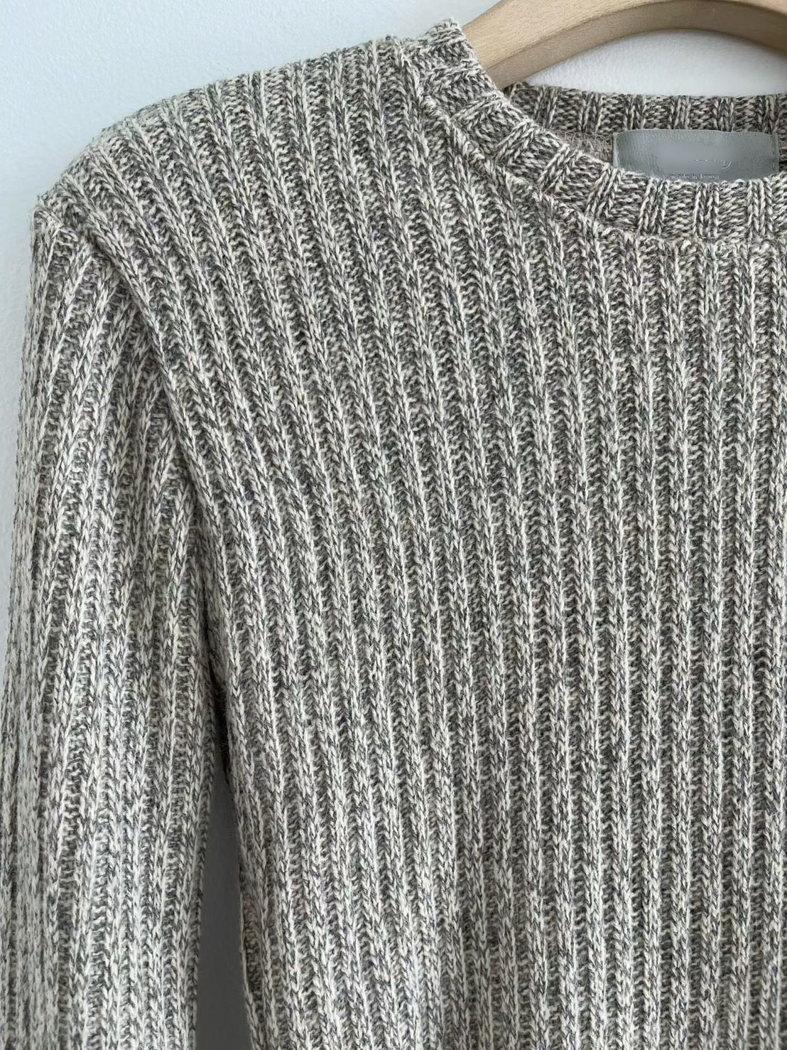 ♡百搭羅紋側開衩針織上衣♡ (C251018)