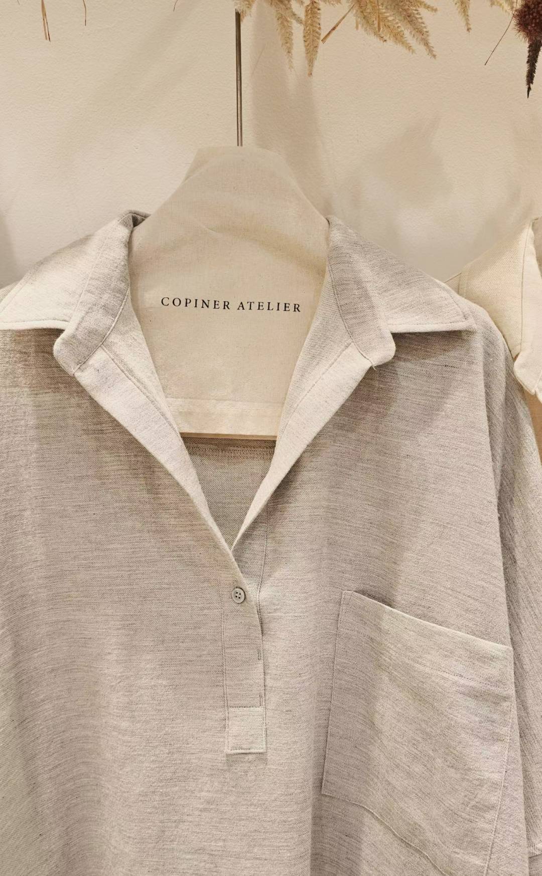 ♡Oni家♡鬆弛感男友風襯衫 (C251142)