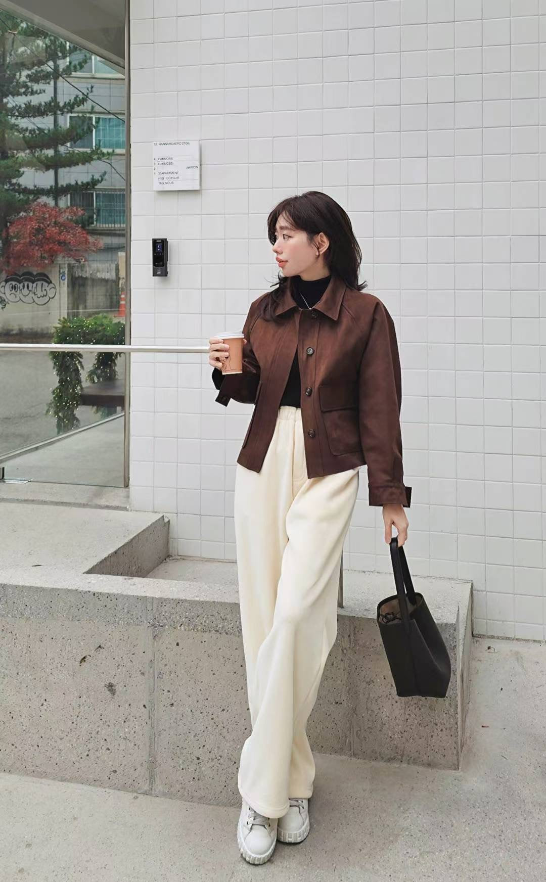 ♡Oni家♡休閒長腿加絨燈芯絨褲 (C251261)