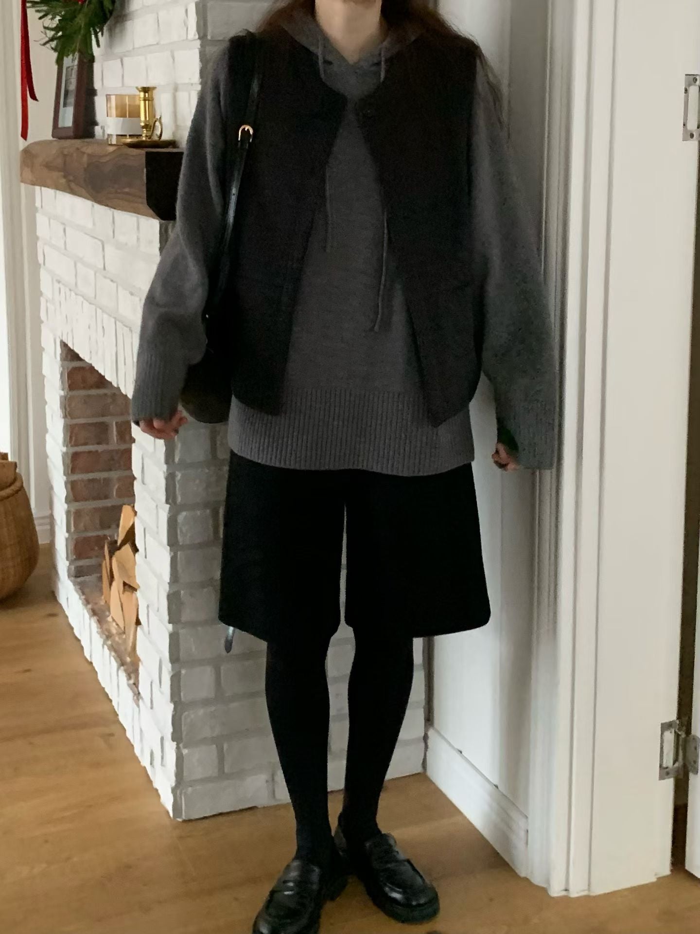 ♡保暖極簡風必備背心♡ (C251242)