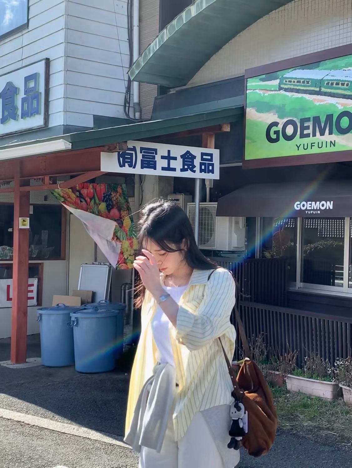 ♡清新撞向條紋休閒襯衫♡ (C260343)