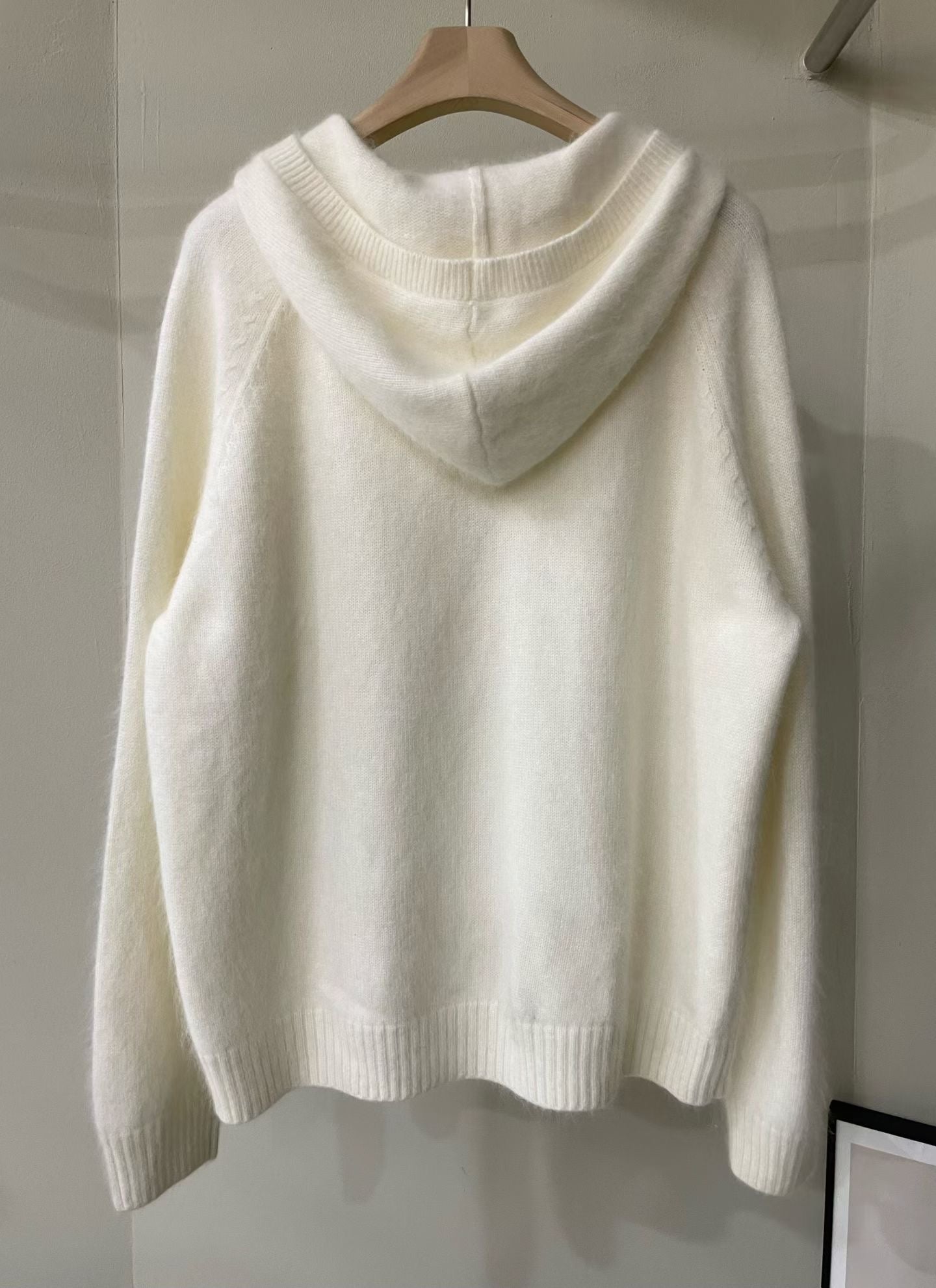 ♡輕暖毛料休閒連帽上衣♡ (C251107)