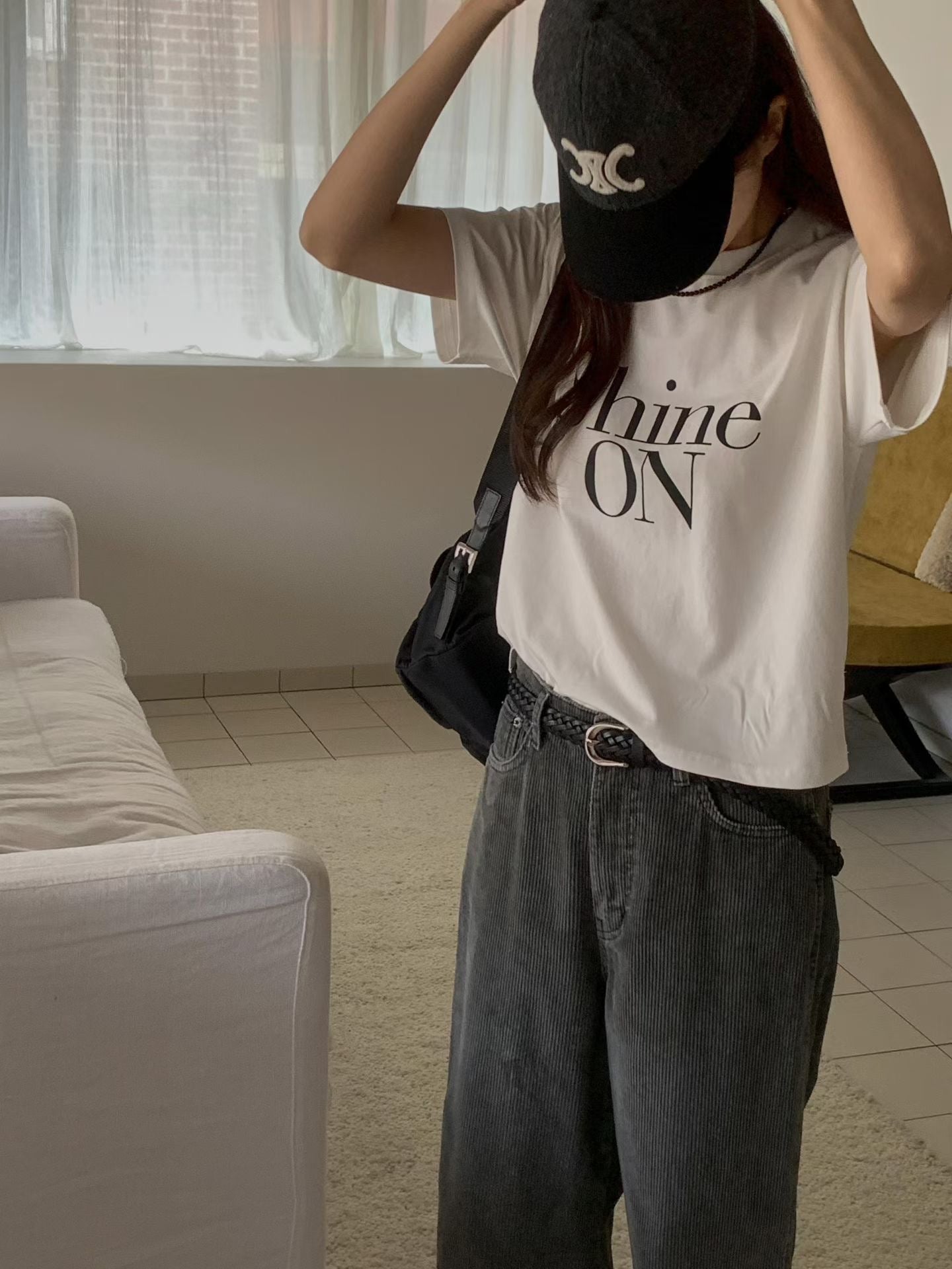 ♡Shine On極簡質感棉T♡ (C251048)