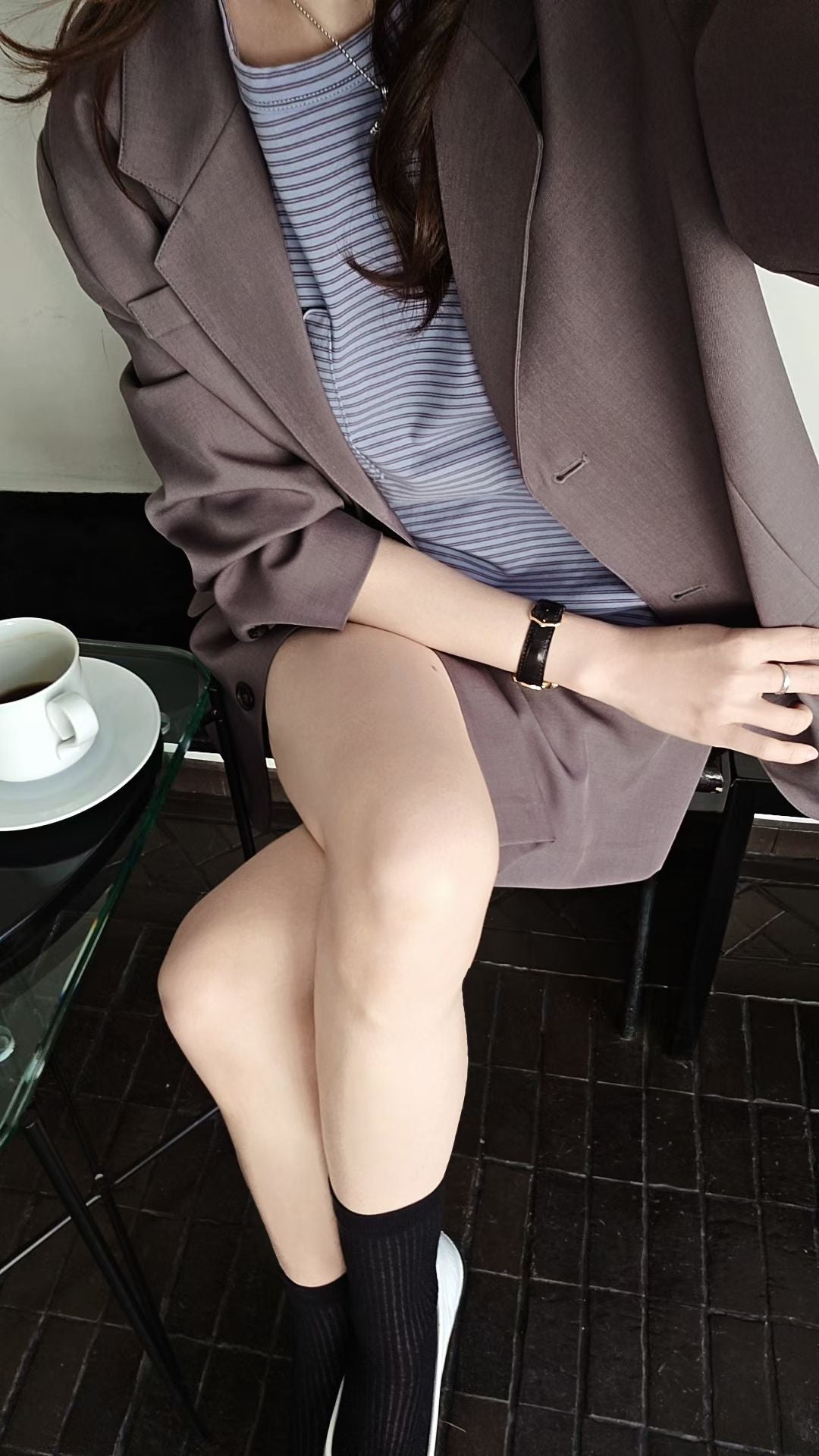♡Oni家♡高質感時髦迷你褲裙 (C260402)