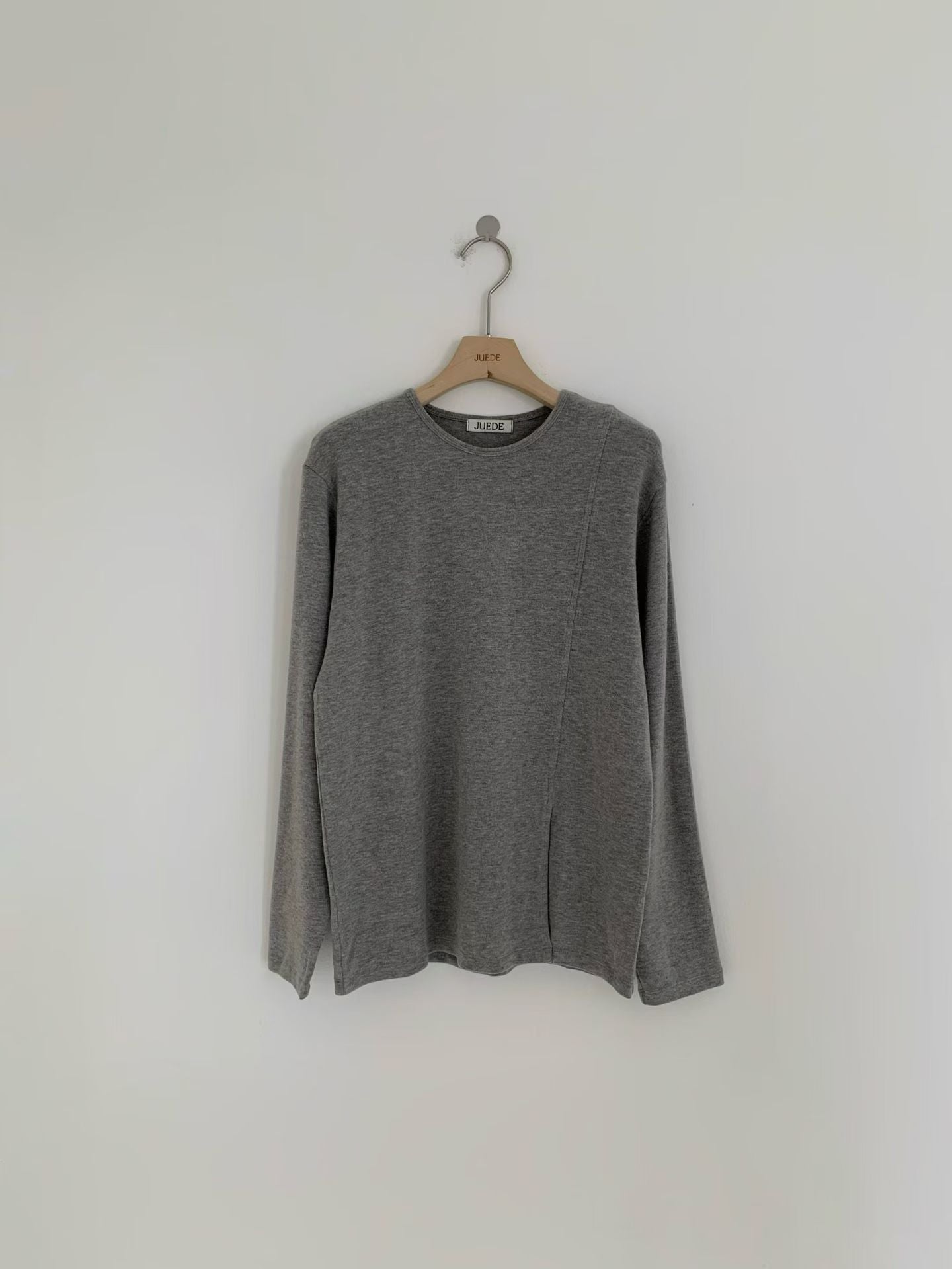 ♡極簡斜裁舒適長T♡ (C251243)