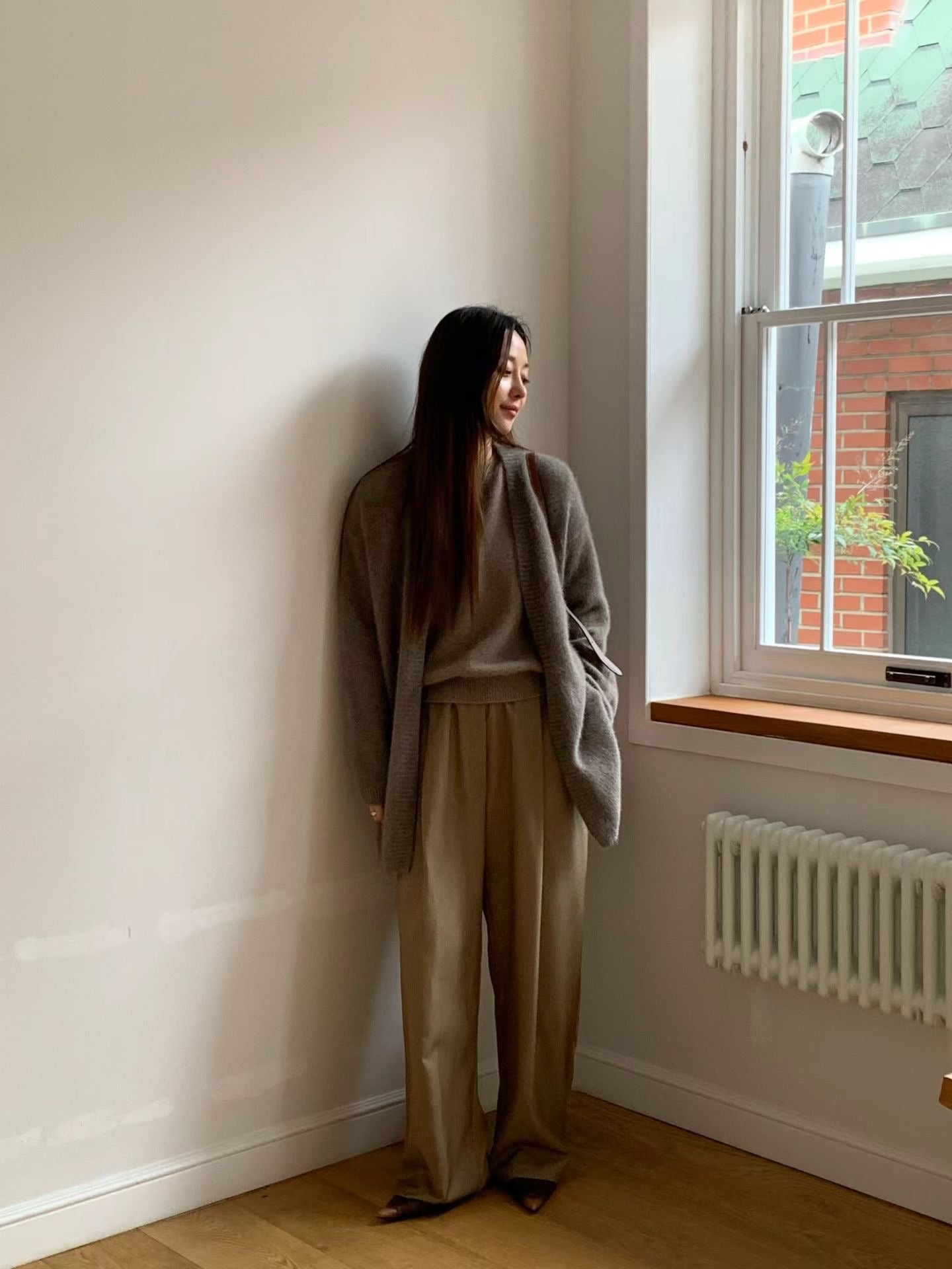 ♡氣質Oni家♡高質感氣質中長版罩衫 (C251133)