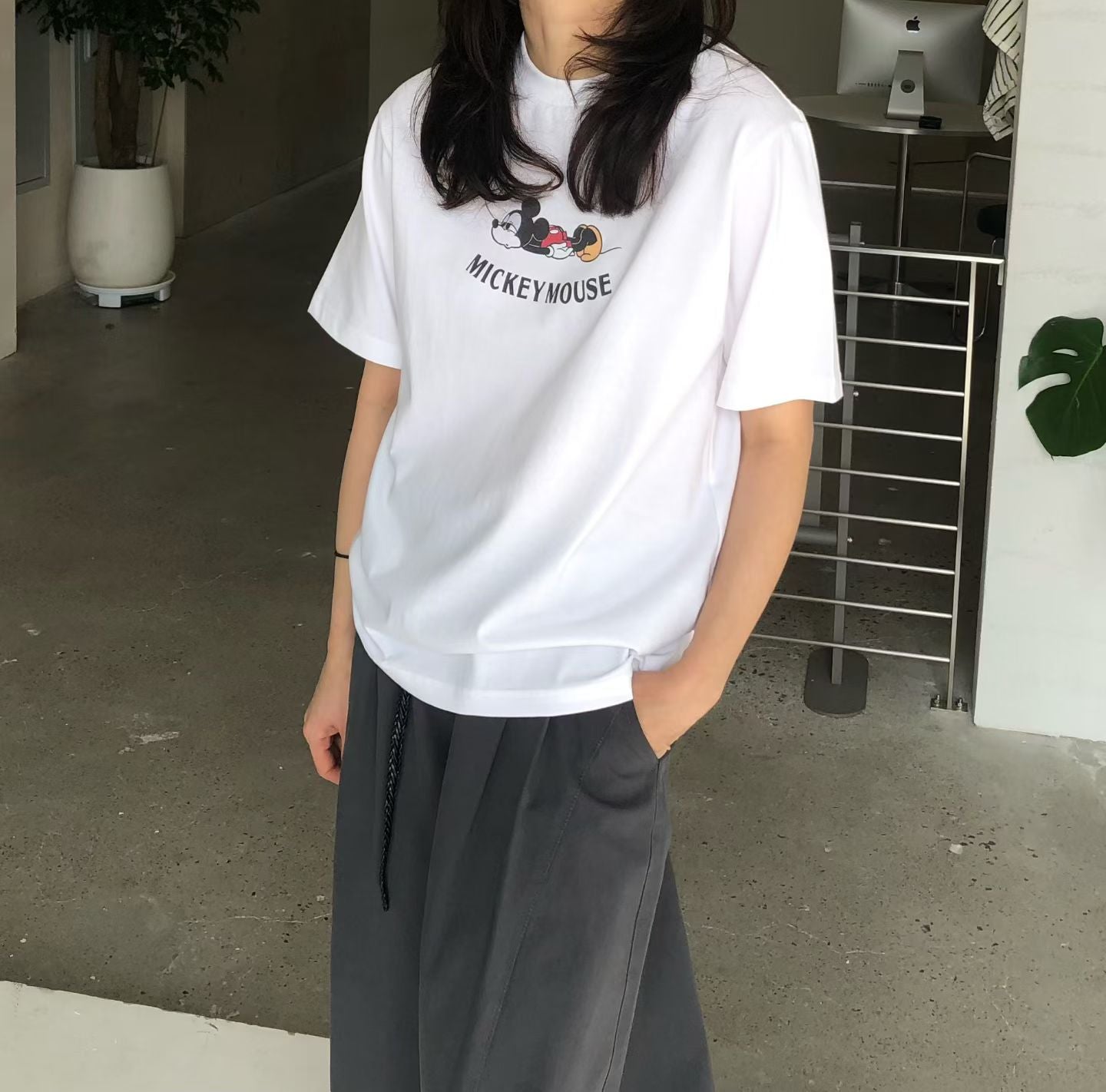 ♡正版授權可愛米奇棉T♡ (C260524)