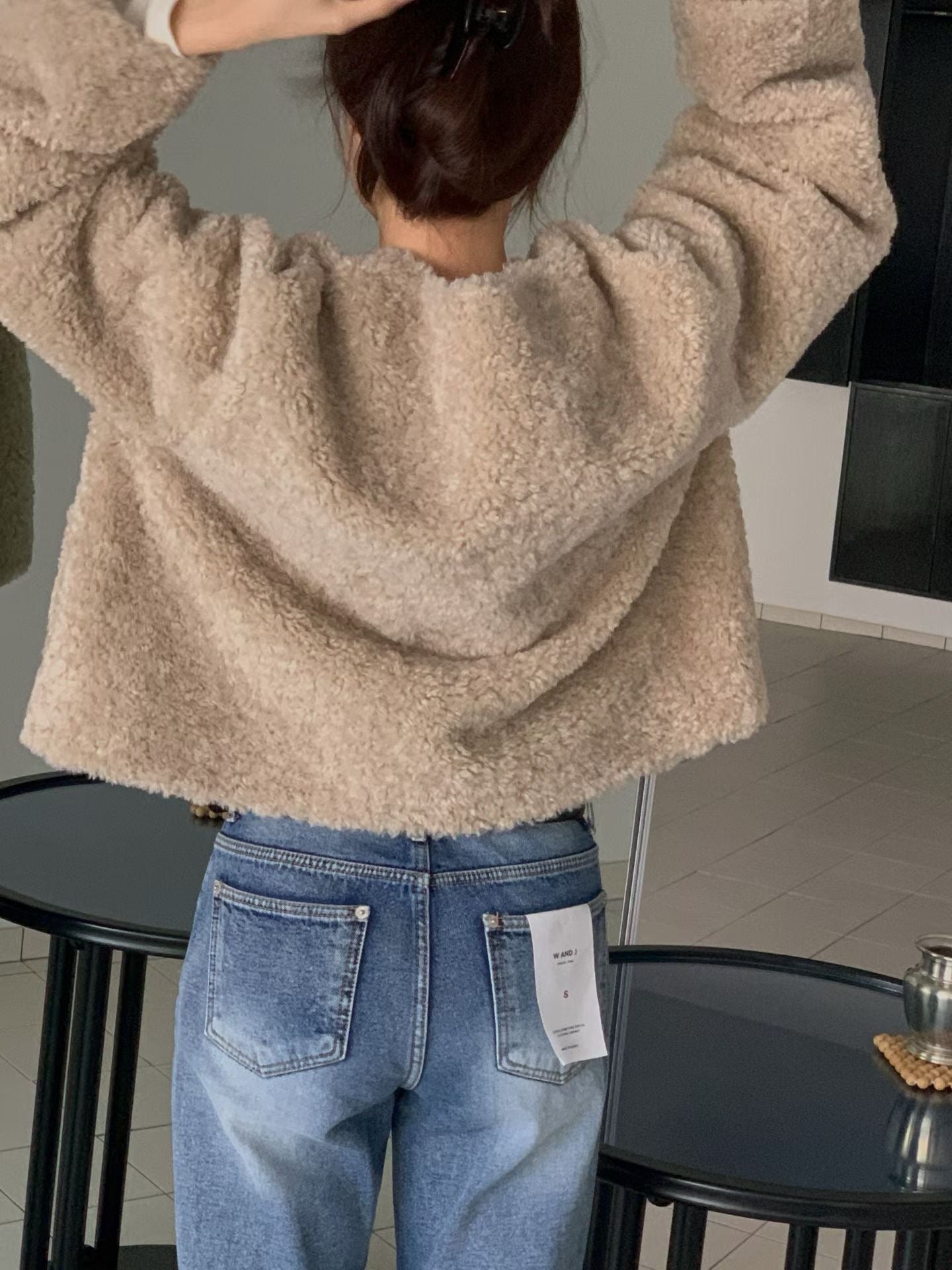 ♡超美刷色九頭身喇叭牛仔褲♡ (C251027)