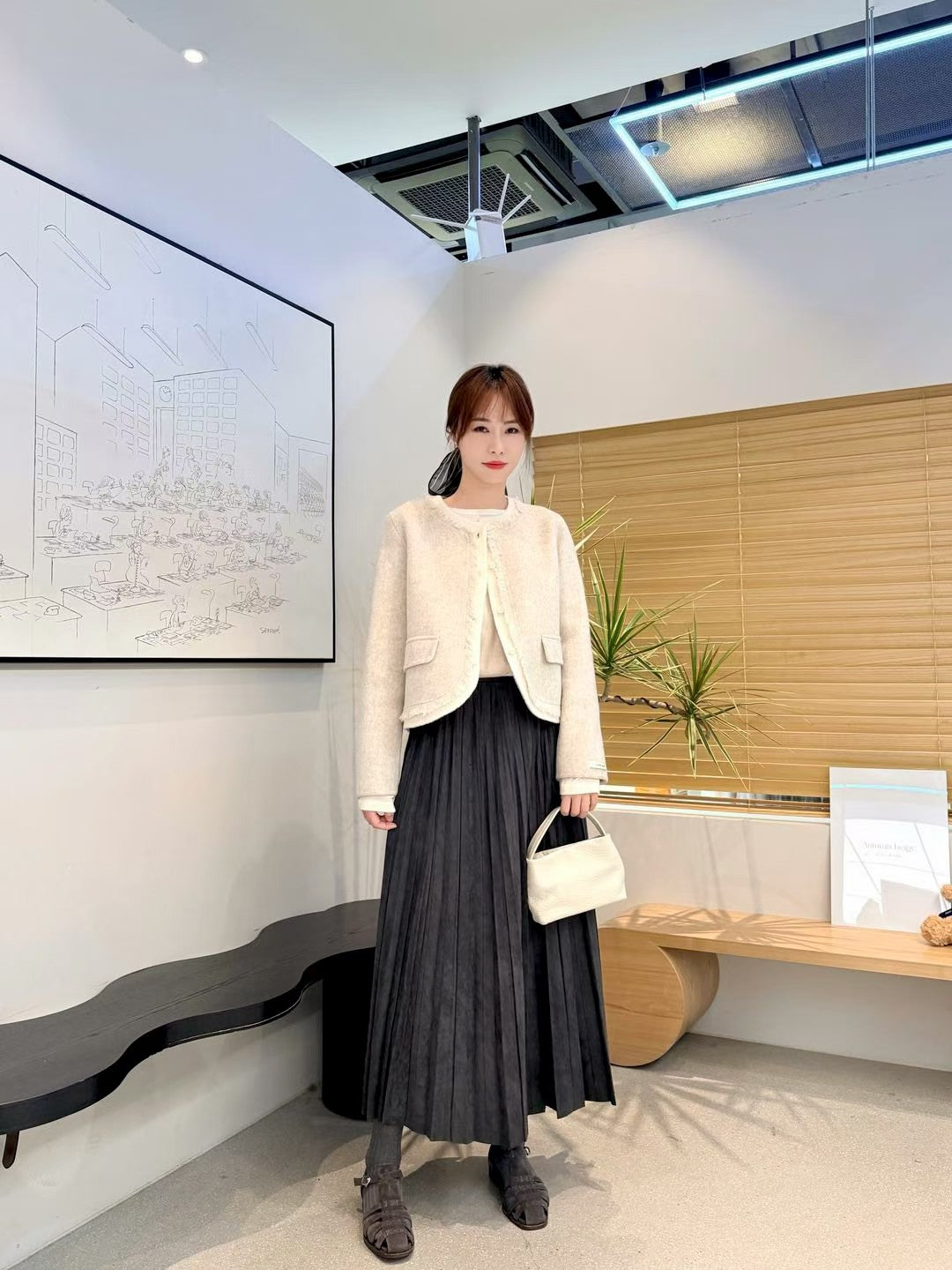 ♡法式雅緻小香流蘇邊外套♡ (C251159)