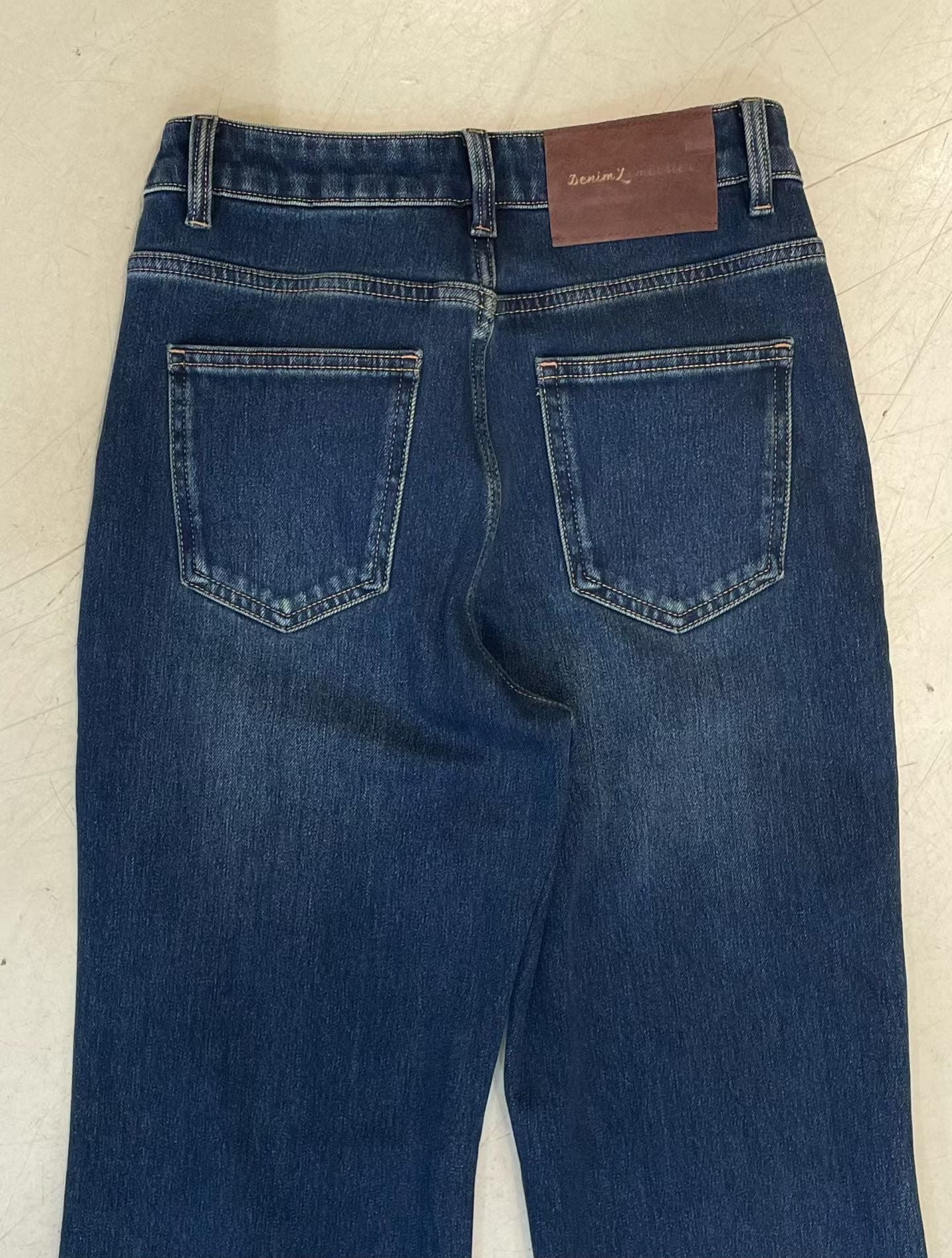 ♡激瘦長腿刷絨牛仔褲♡ (C251109)