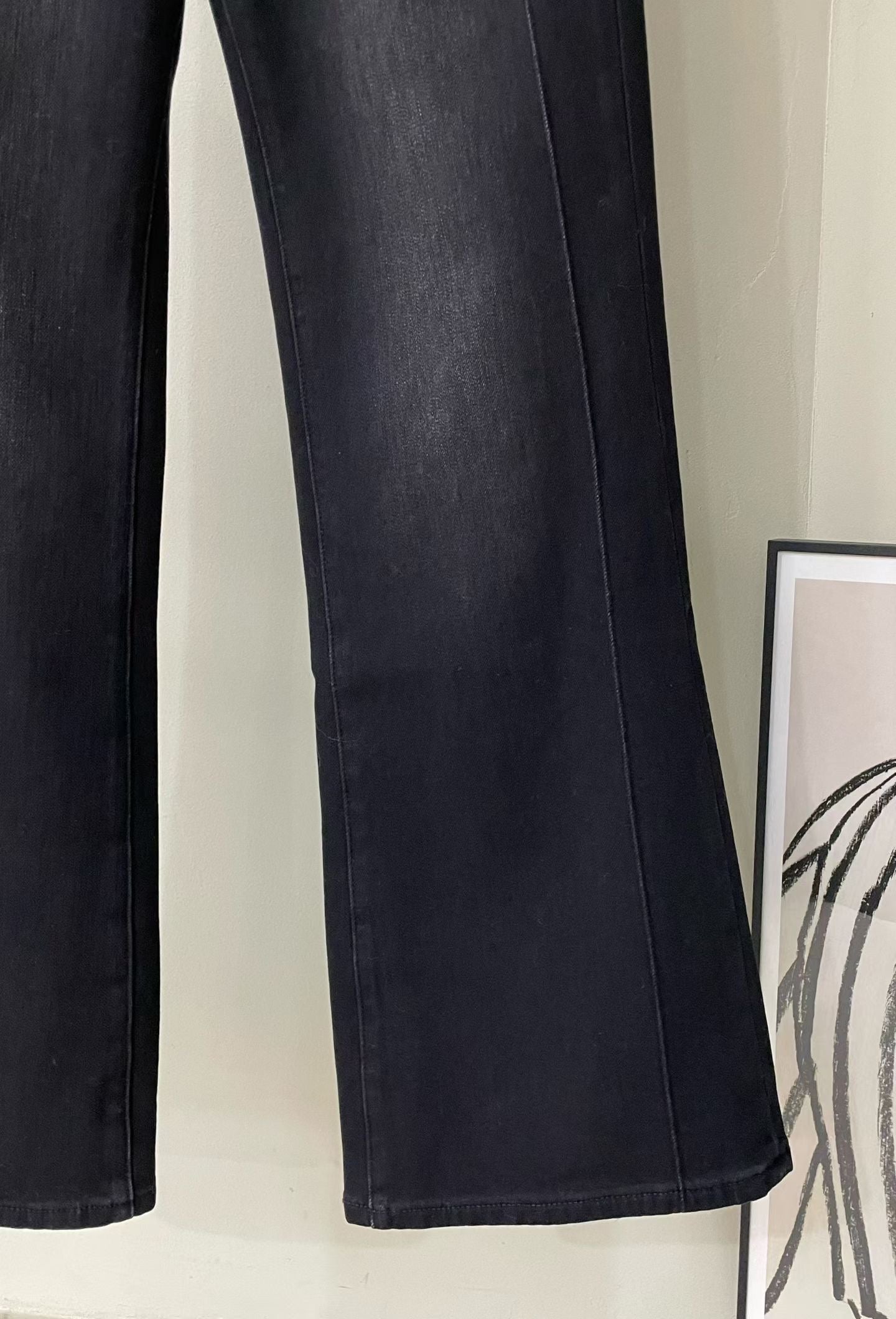 ♡激瘦長腿刷絨牛仔褲♡ (C251109)