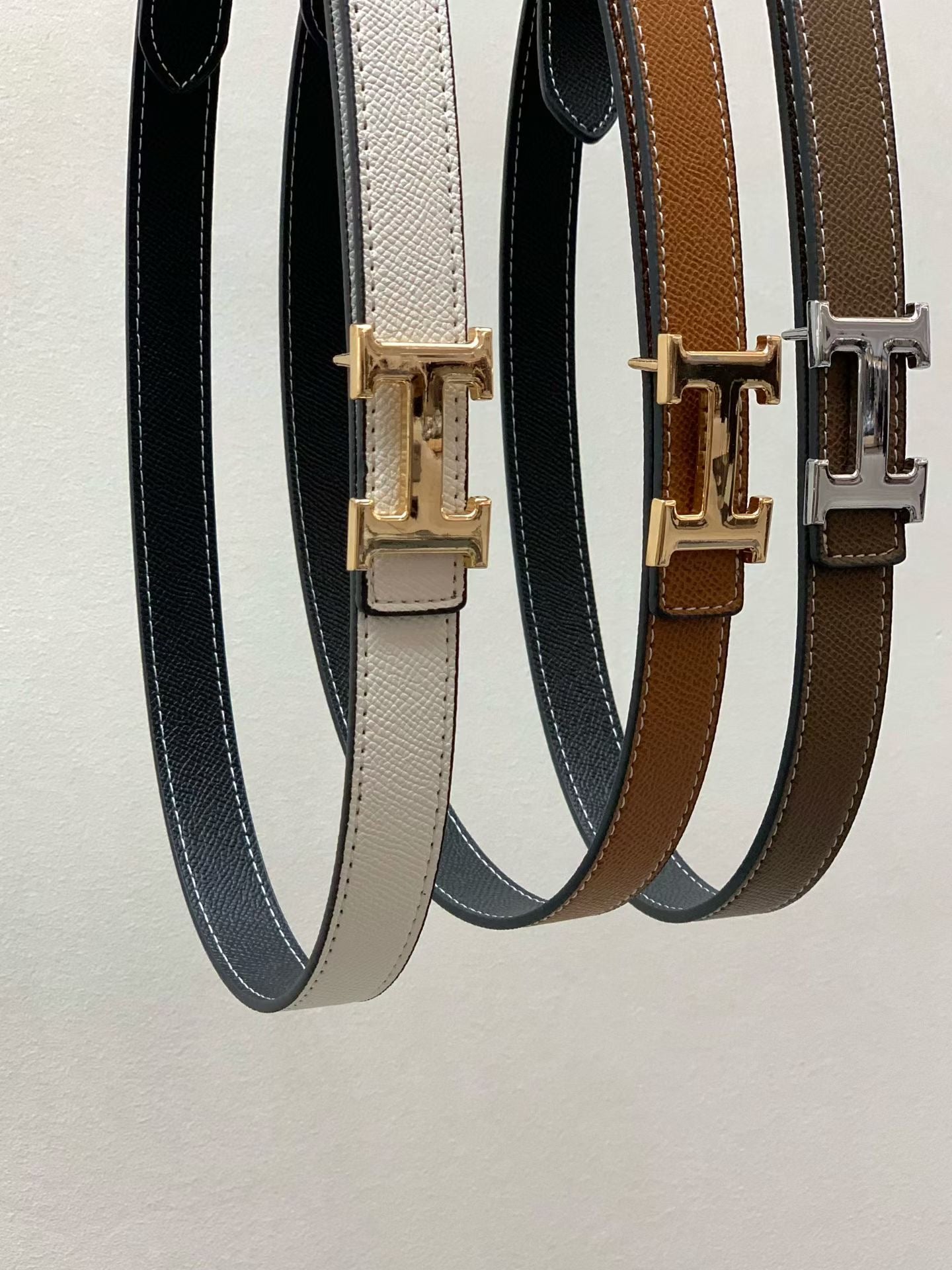 ☆質感小牛皮雙面皮帶☆ (C251016)