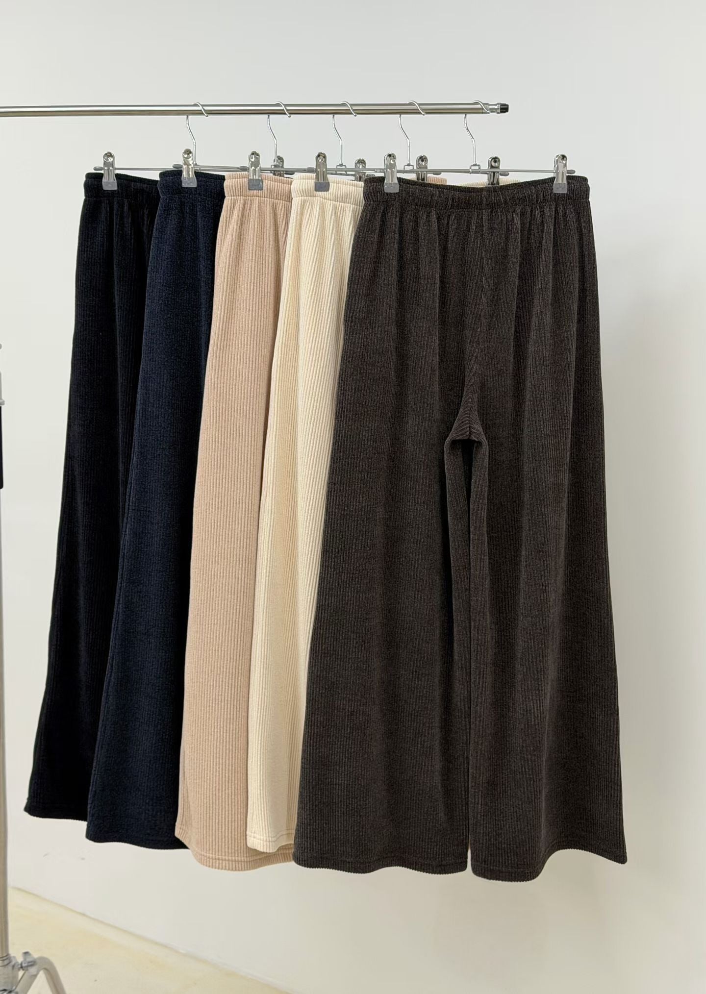 ♡泰迪燈芯絨垂墜寬褲♡ (C251250)