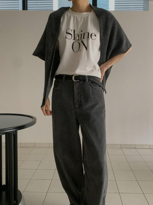 ♡秋冬必備~質感輕暖多功能披肩♡ (C251049)