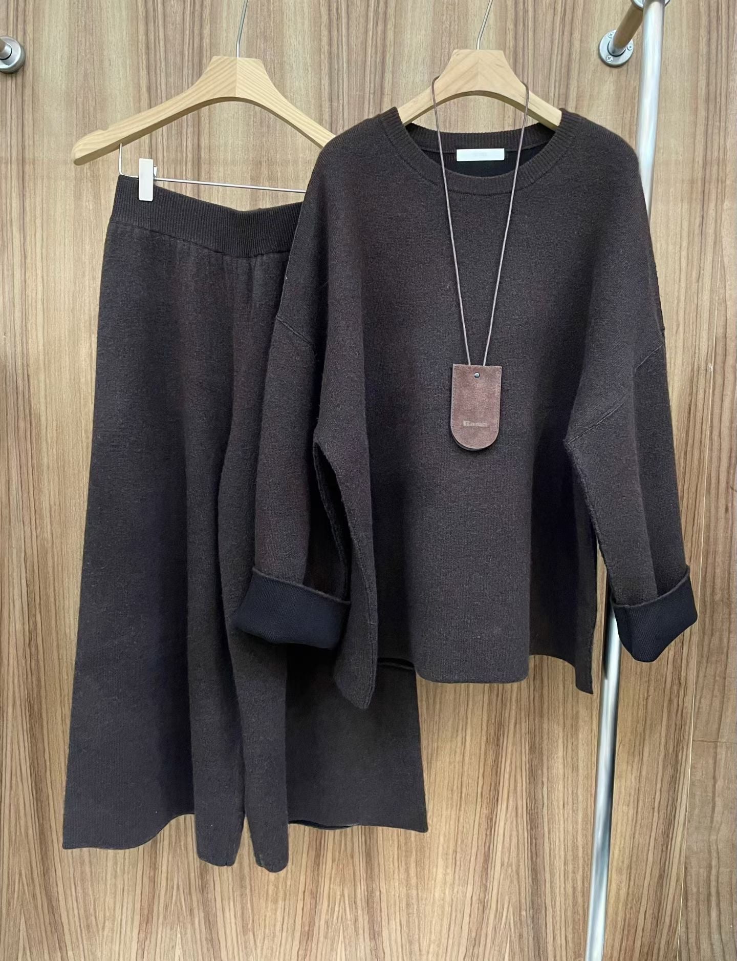 ♡冬日暖柔舒適寬褲♡ (C251212)