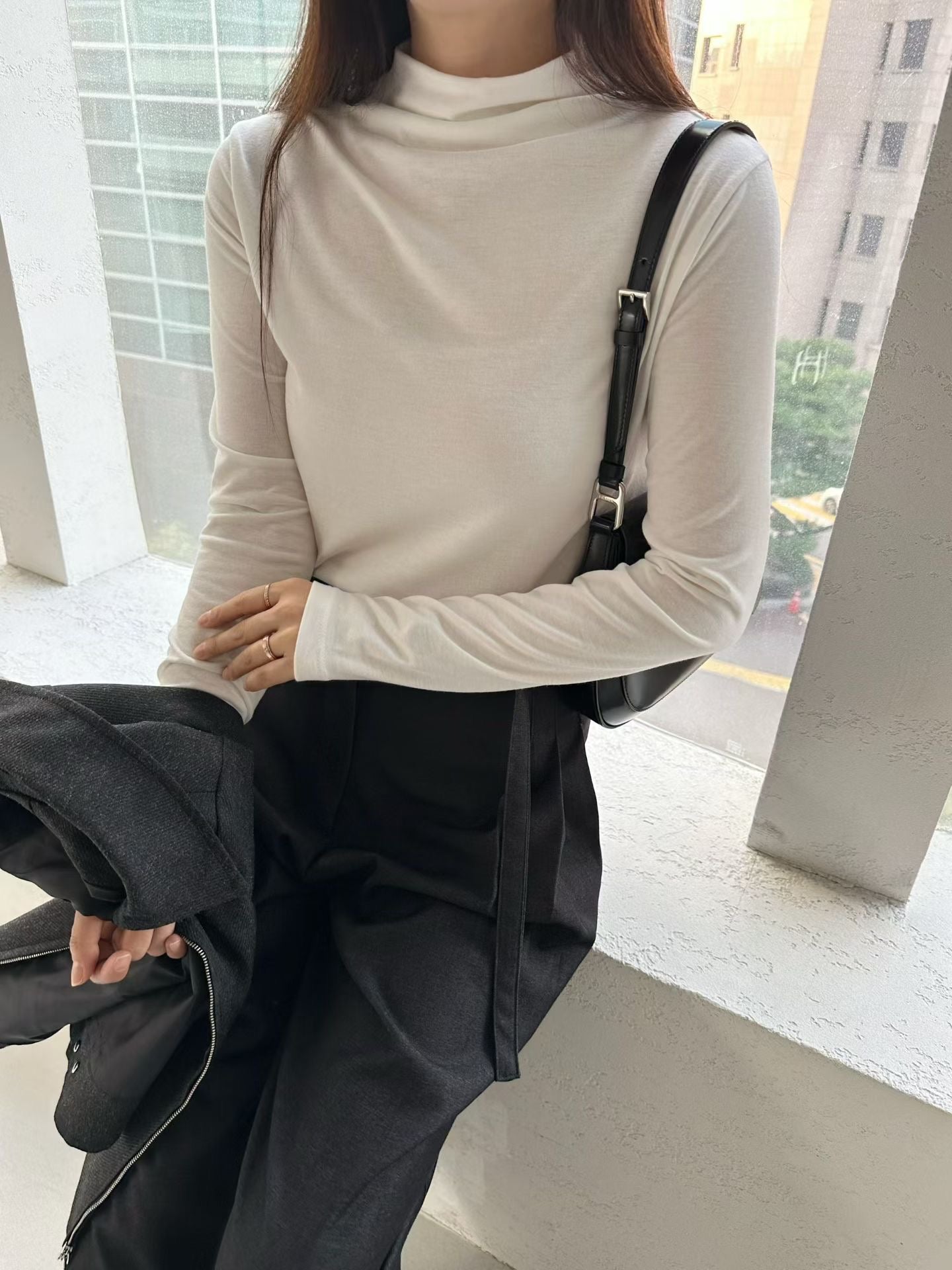 ♡半高鬆領必備打底Ｔ♡ (C251024)