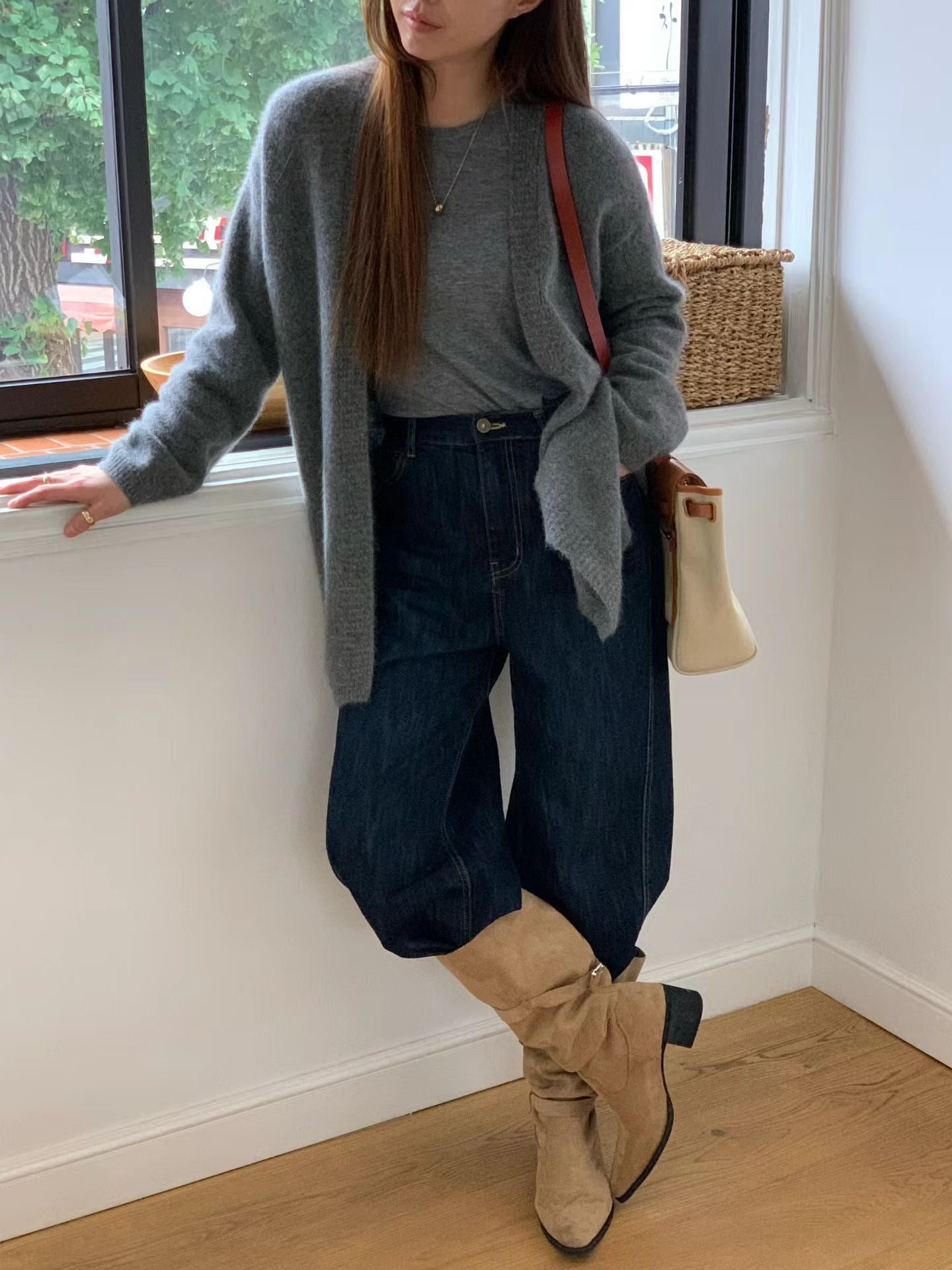 ♡氣質Oni家♡高質感氣質中長版罩衫 (C251133)