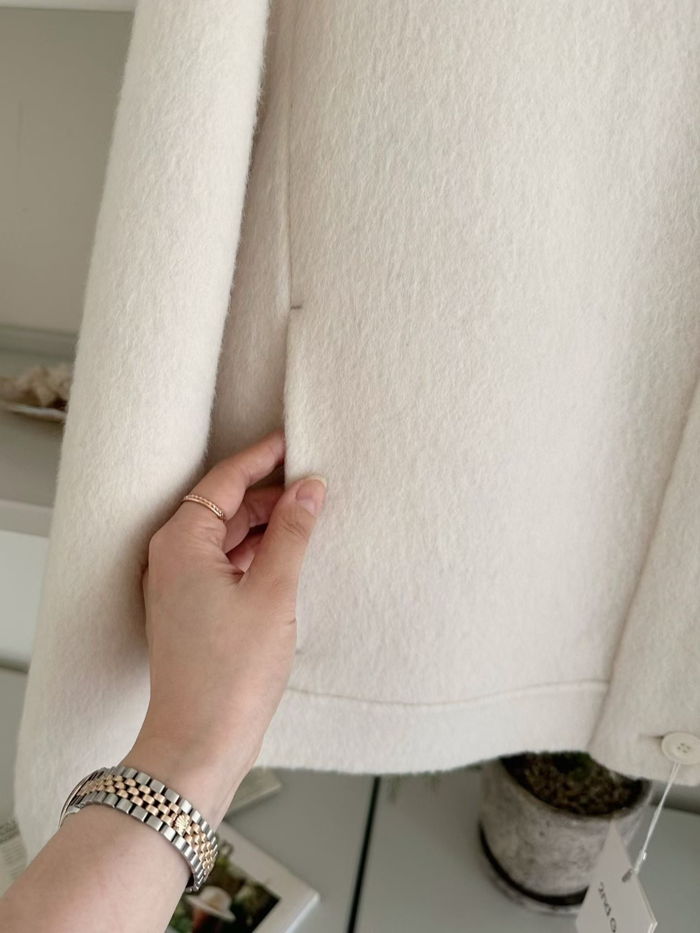 ♡極暖蘇麗羊駝立領外套♡ (C251122)