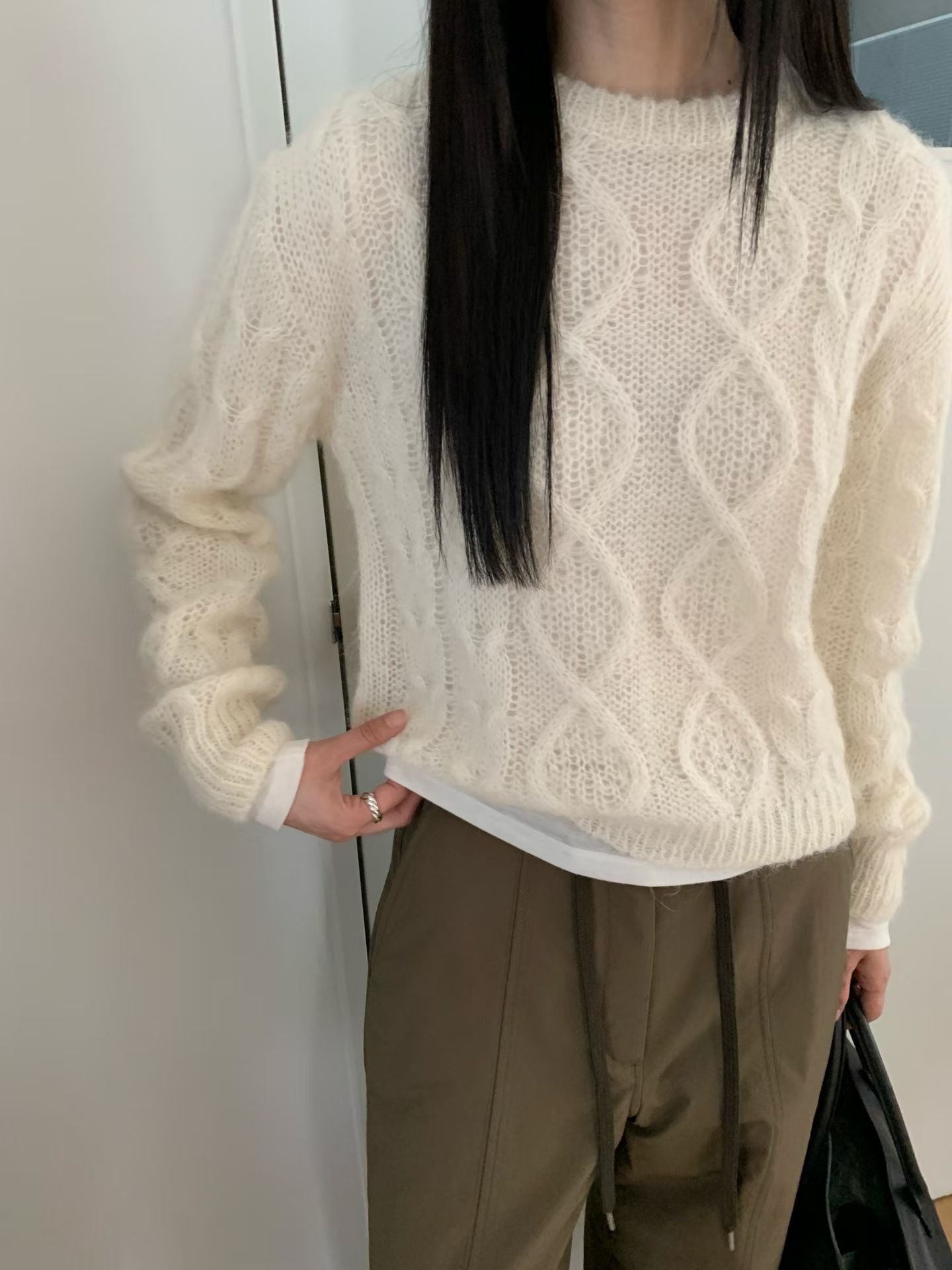 ♡質感立體麻花編織毛衣♡ (C251266)