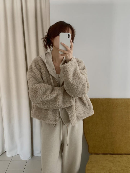 ♡高級冬日溫暖QQ毛外套♡ (C251050)