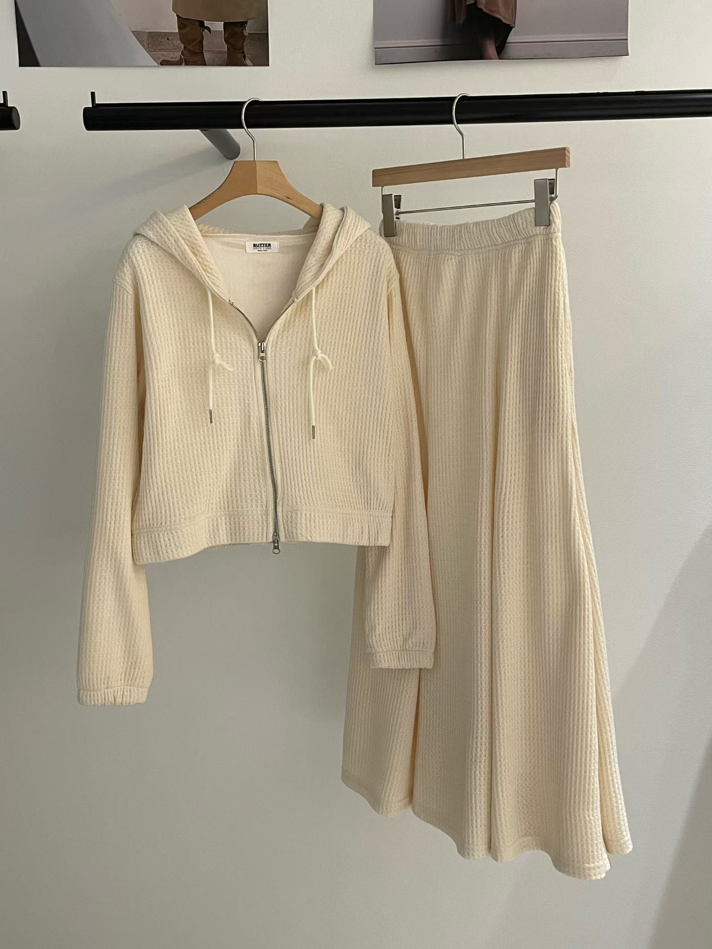 ♡優雅華夫格魚尾長裙♡ (C251112)