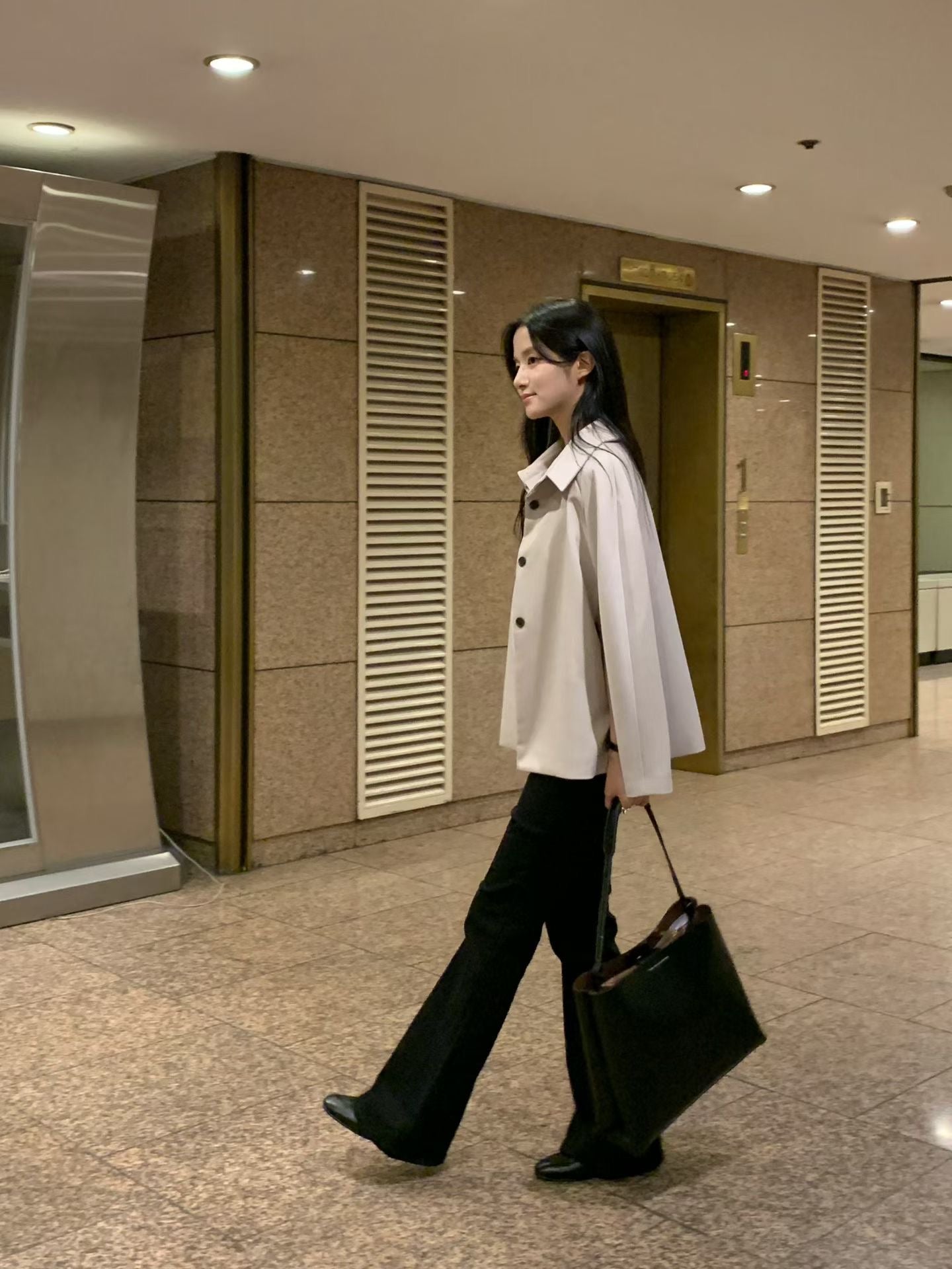 ♡都會挺版斗篷西裝外套♡ (C251035)