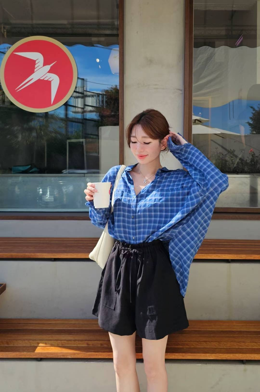 ♡Oni家♡秋季必備百搭的口袋短褲 (C250905)