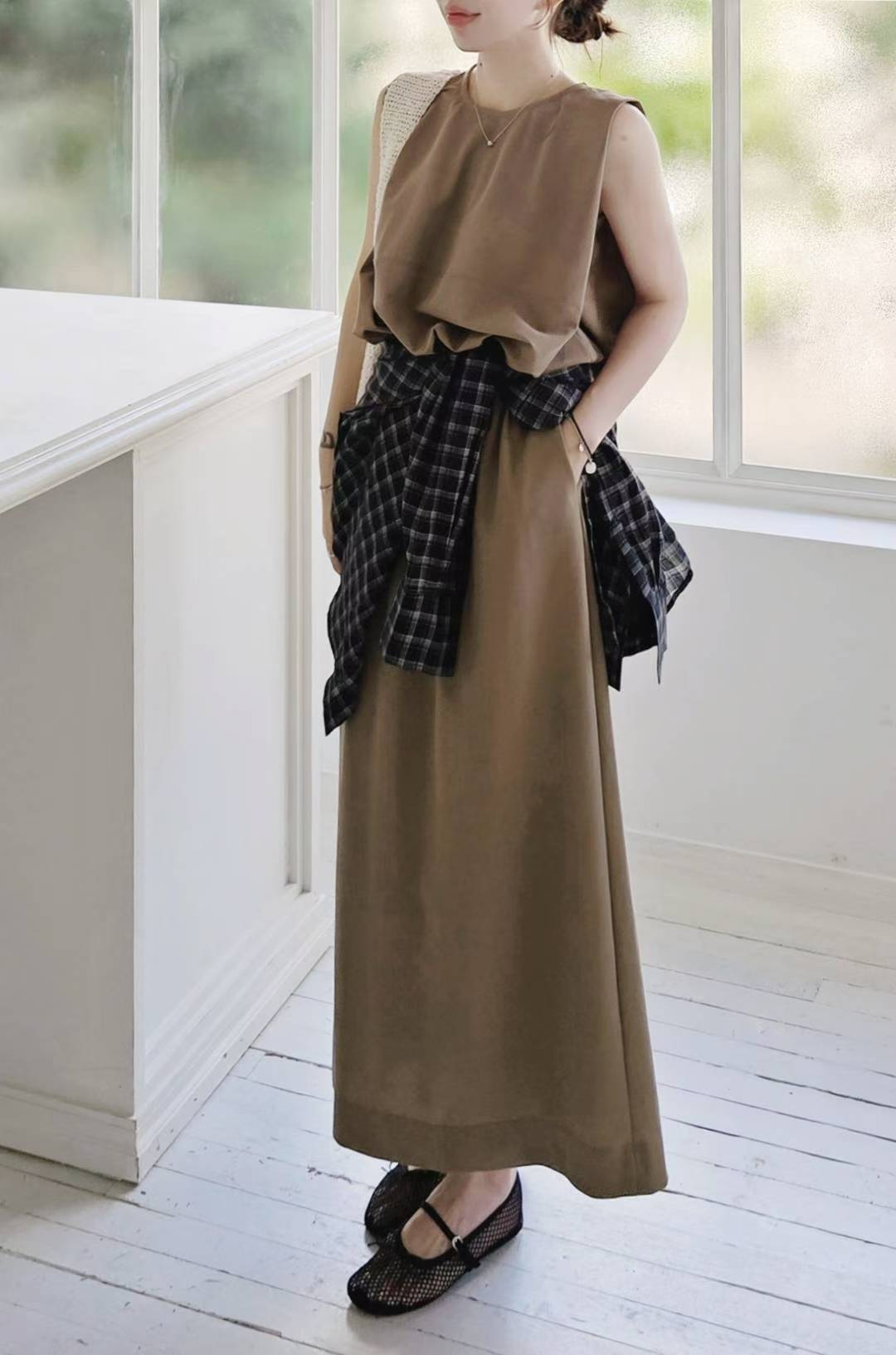 ♡Oni家♡立體剪裁背心長洋裝 (C251002)