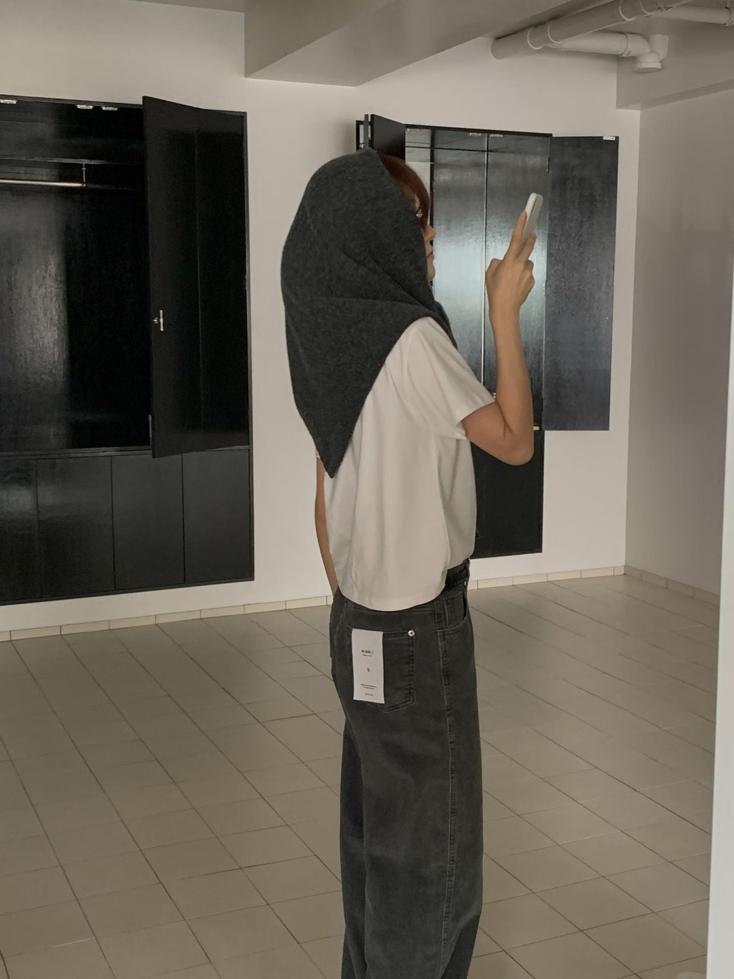 ♡秋冬必備~質感輕暖多功能披肩♡ (C251049)