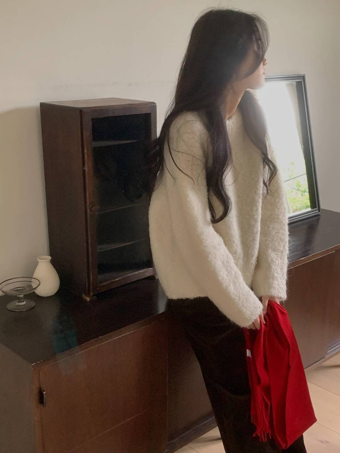 ♡雲朵爆米花暖暖毛衣♡ (C251281)