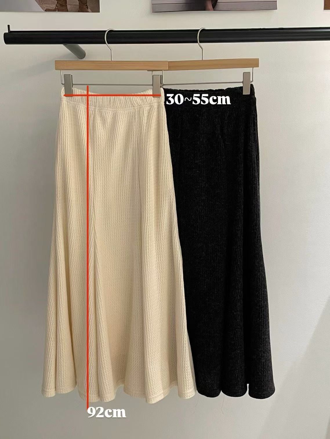 ♡優雅華夫格魚尾長裙♡ (C251112)