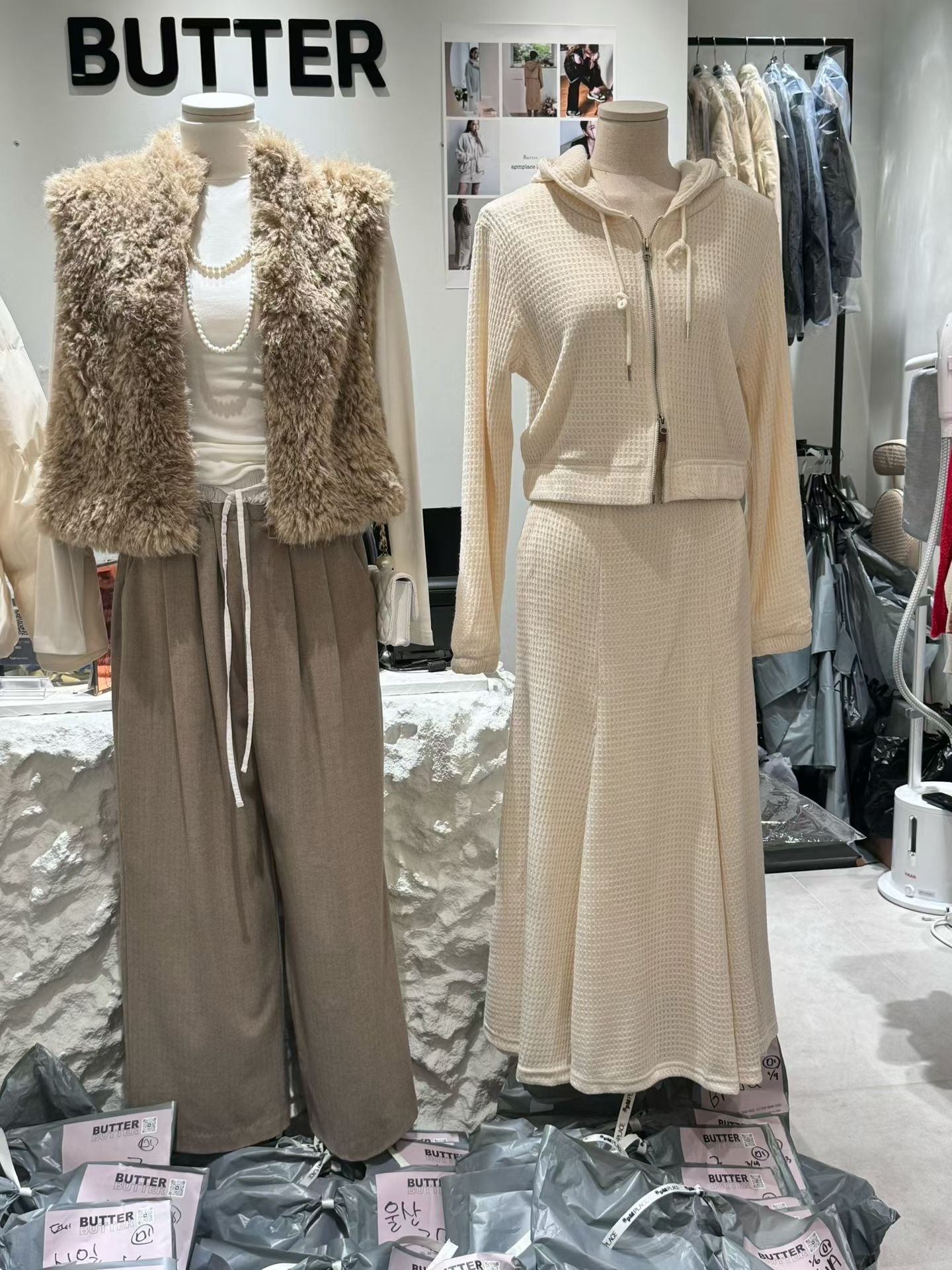 ♡優雅華夫格魚尾長裙♡ (C251112)