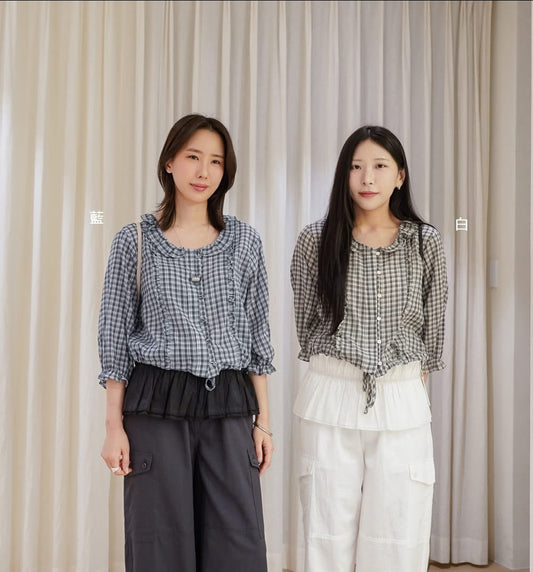 ♡夏日涼感百搭工裝寬褲♡ (C260636)