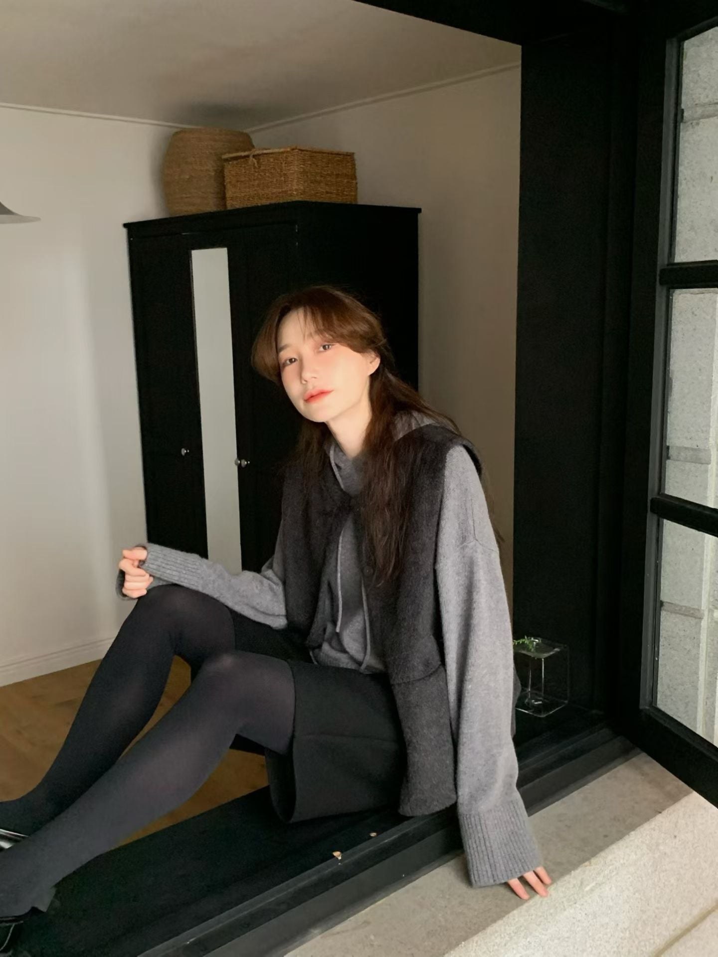 ♡保暖極簡風必備背心♡ (C251242)