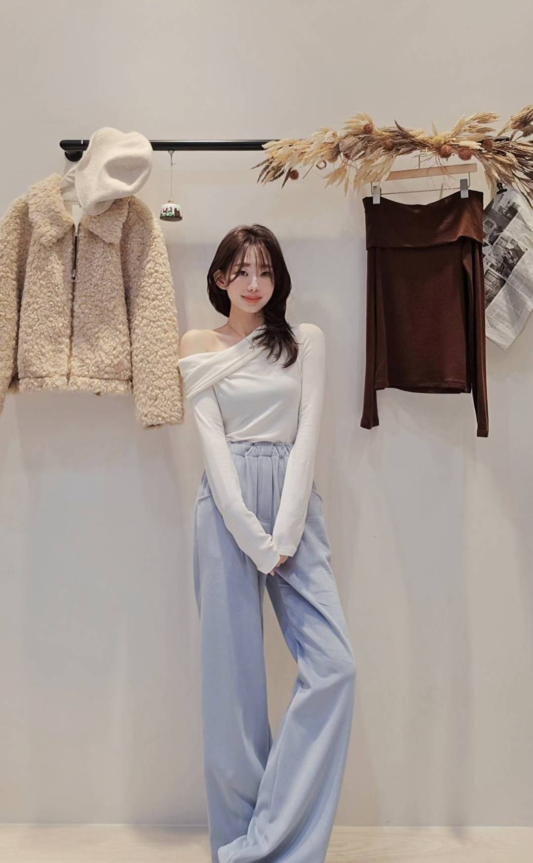 ♡Oni家♡休閒長腿加絨燈芯絨褲 (C251261)