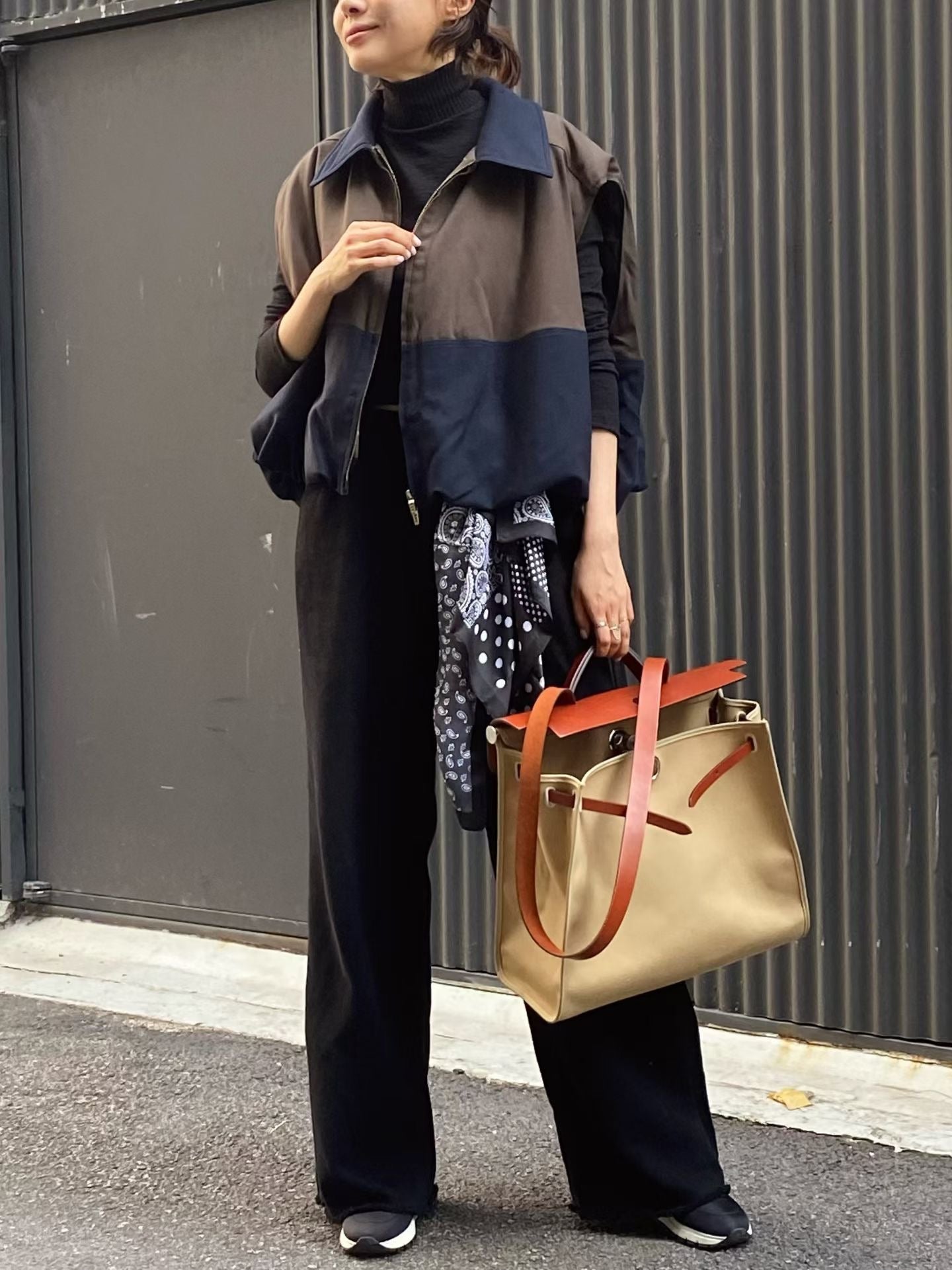 ♡時尚拼色羽絨背心♡ (C251008)