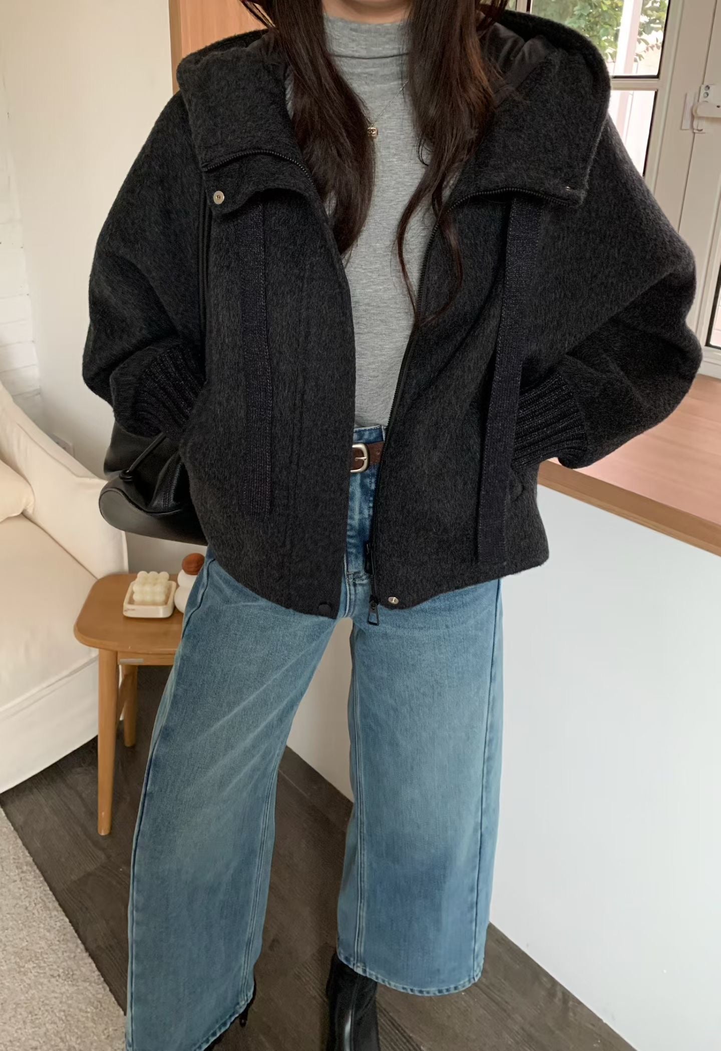 ♡質感實穿連帽外套♡ (C251106)