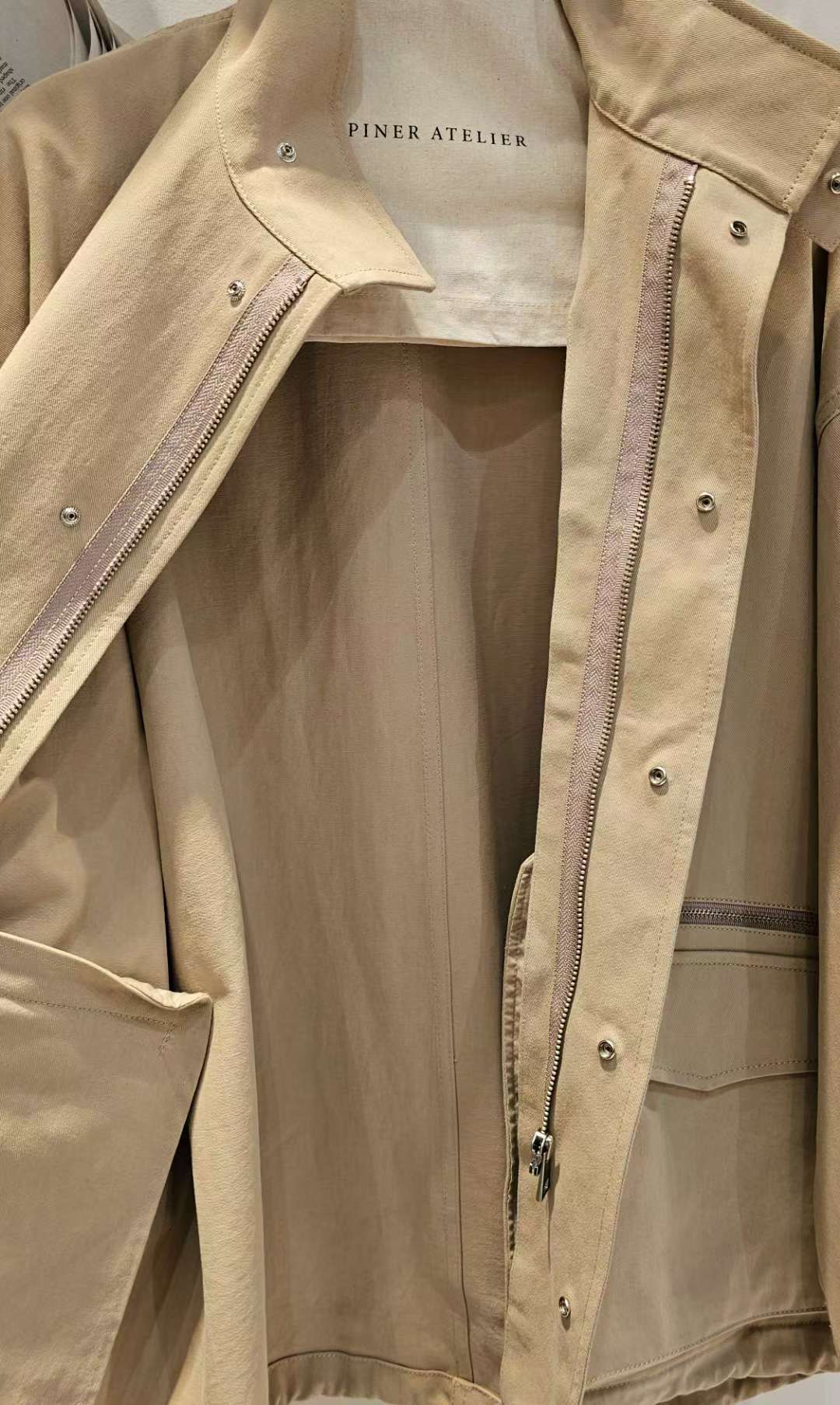 ♡Oni家♡簡單俐落的工裝夾克外套 (C251051)