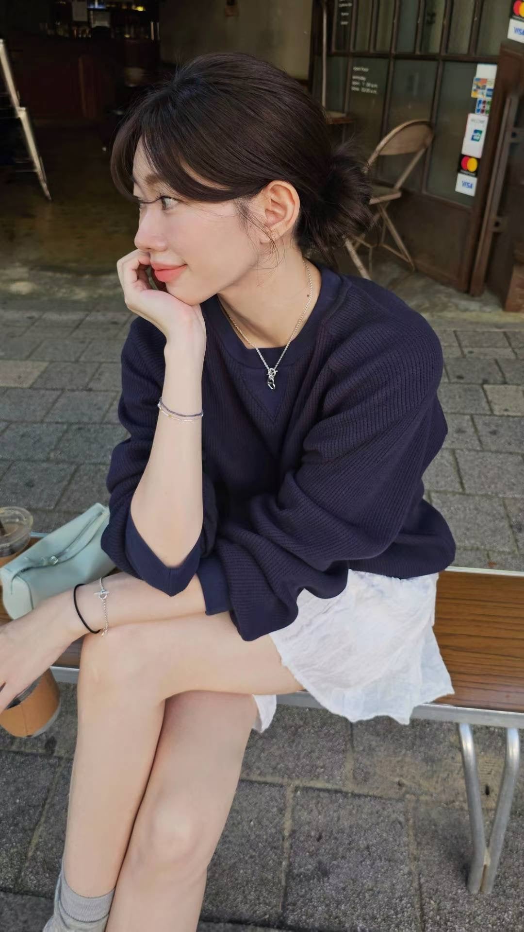 ♡Oni家♡Miu里Miu氣的層次小褲裙 (C251104)