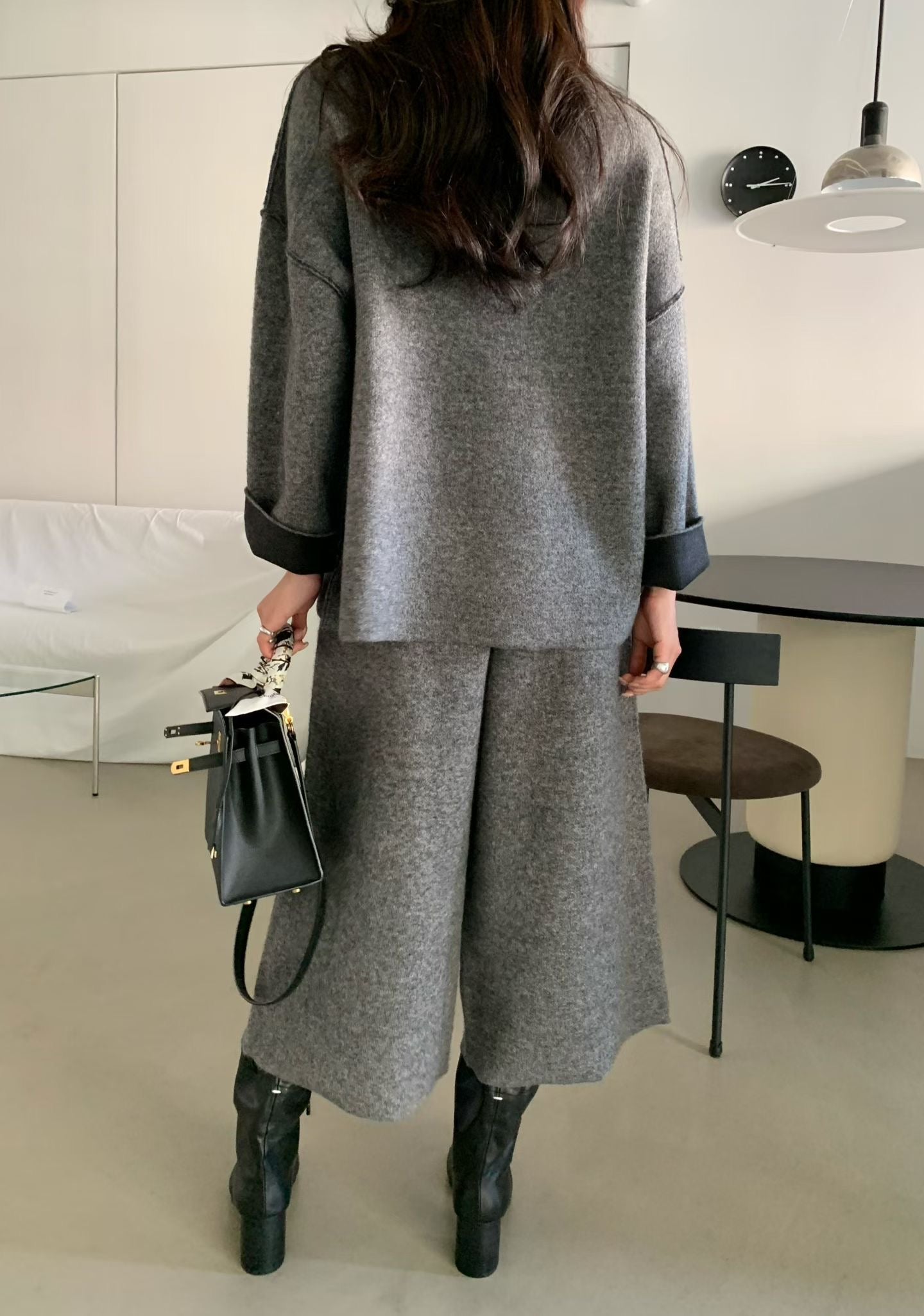 ♡冬日暖柔舒適寬褲♡ (C251212)