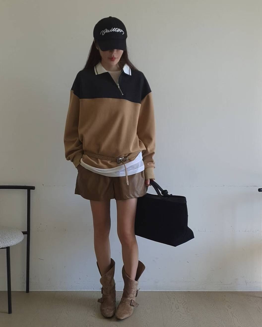 ♡都會運動風撞色上衣上衣♡ (C251140)