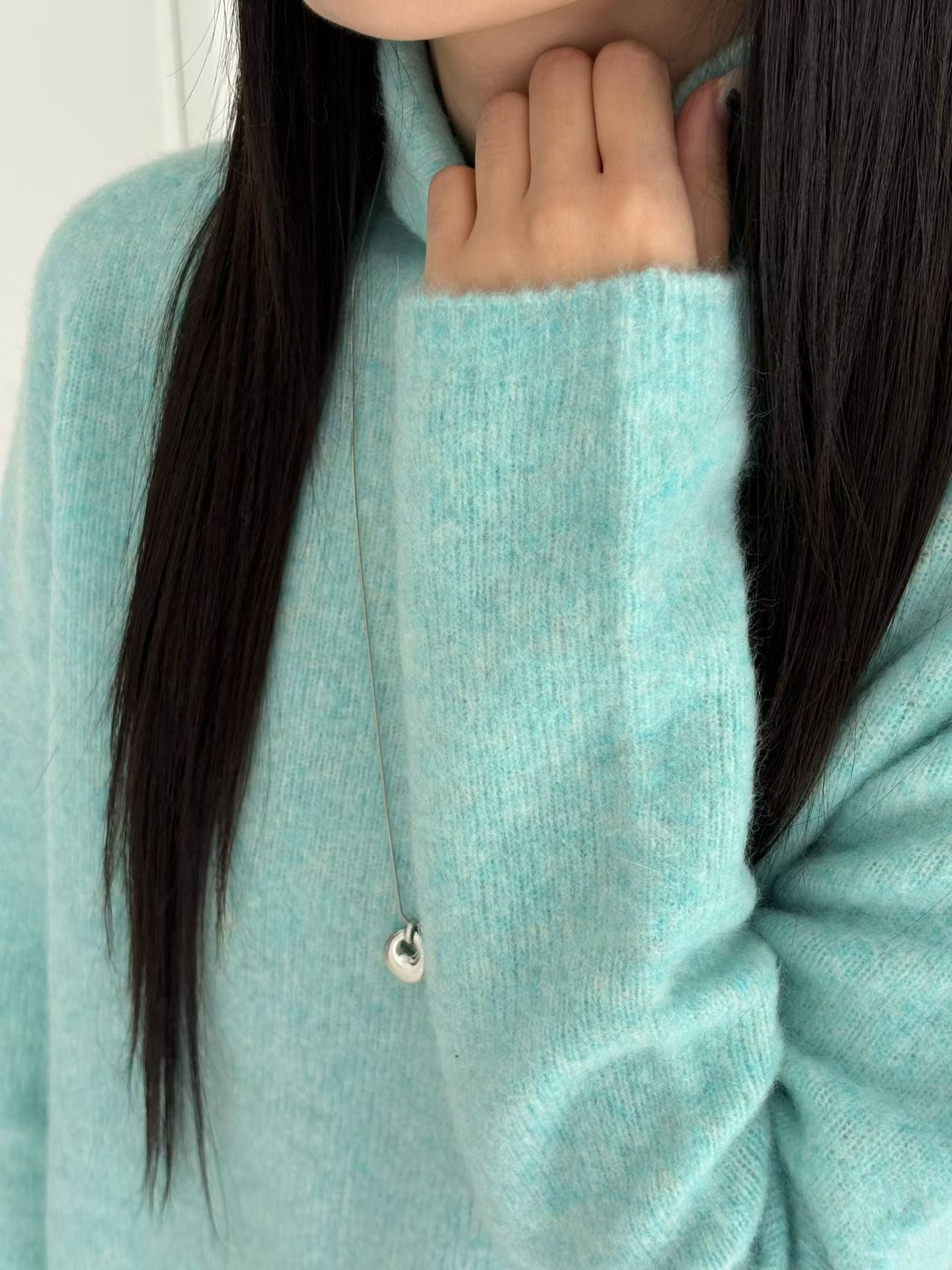 ♡ 空氣絨暖感立領毛衣♡ (C251278)