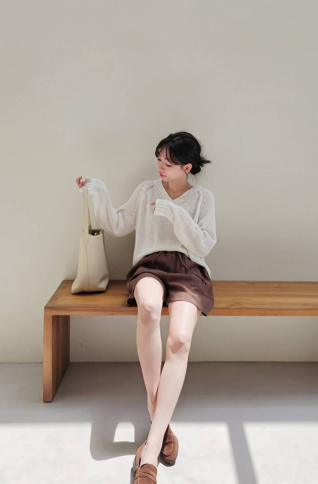♡Oni家♡秋季必備百搭的口袋短褲 (C250905)