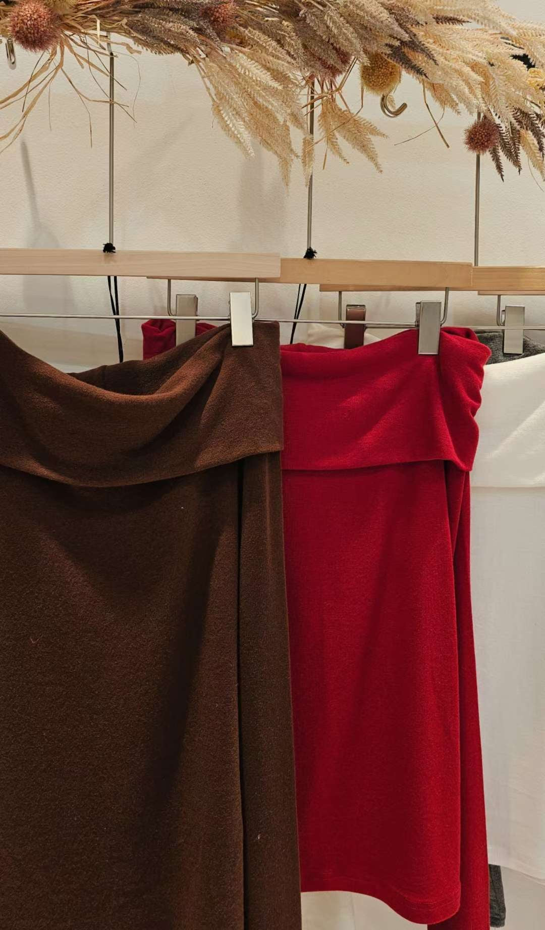 ♡Oni家♡多穿法露肩天絲羊毛超彈力T (C251260)