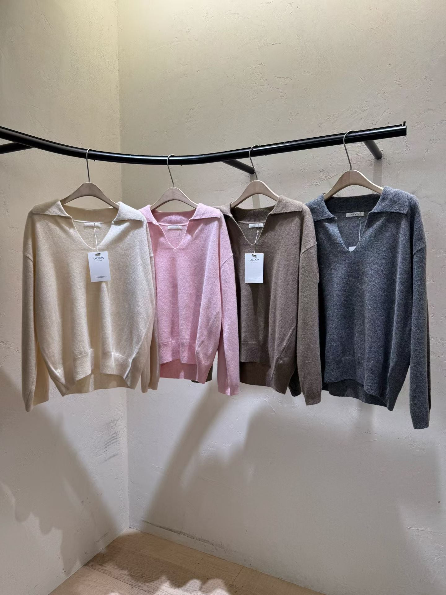 ♡氣質Ｖ翻領毛衣♡ (C251030)