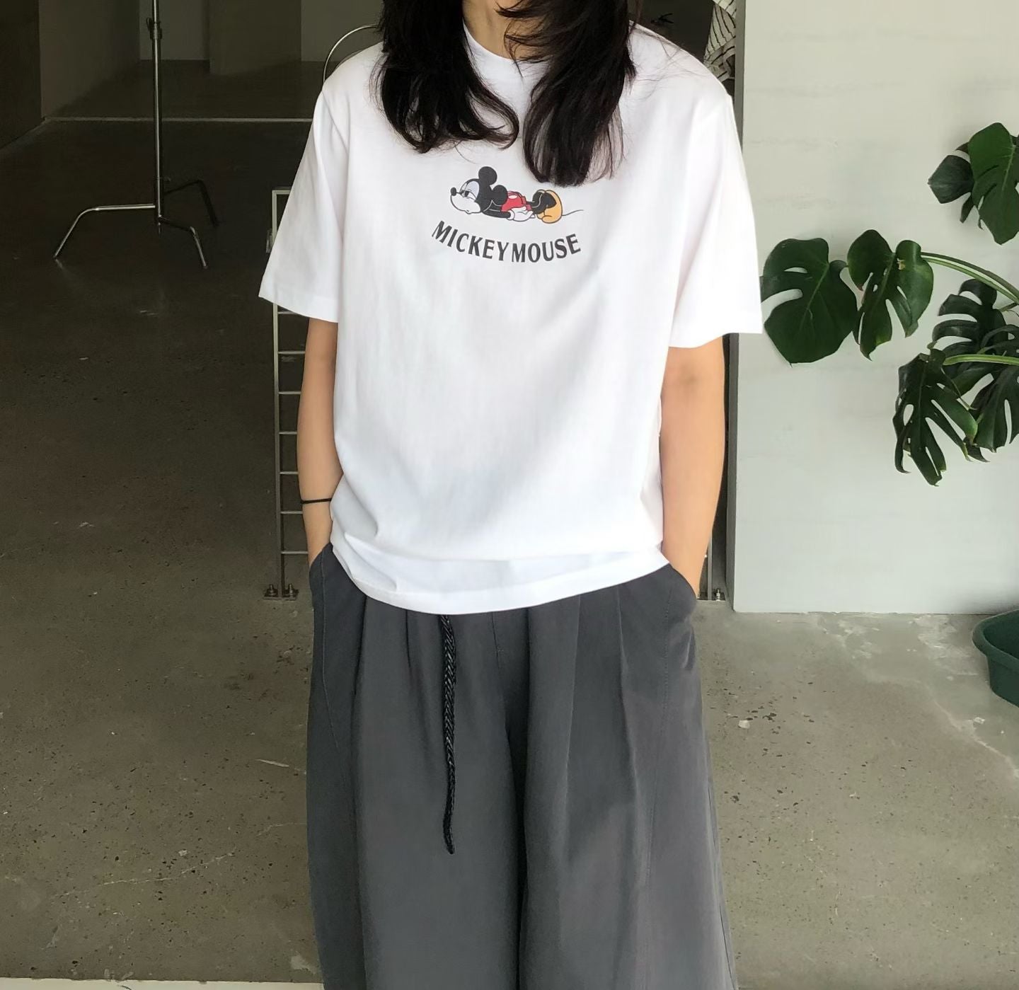 ♡正版授權可愛米奇棉T♡ (C260524)