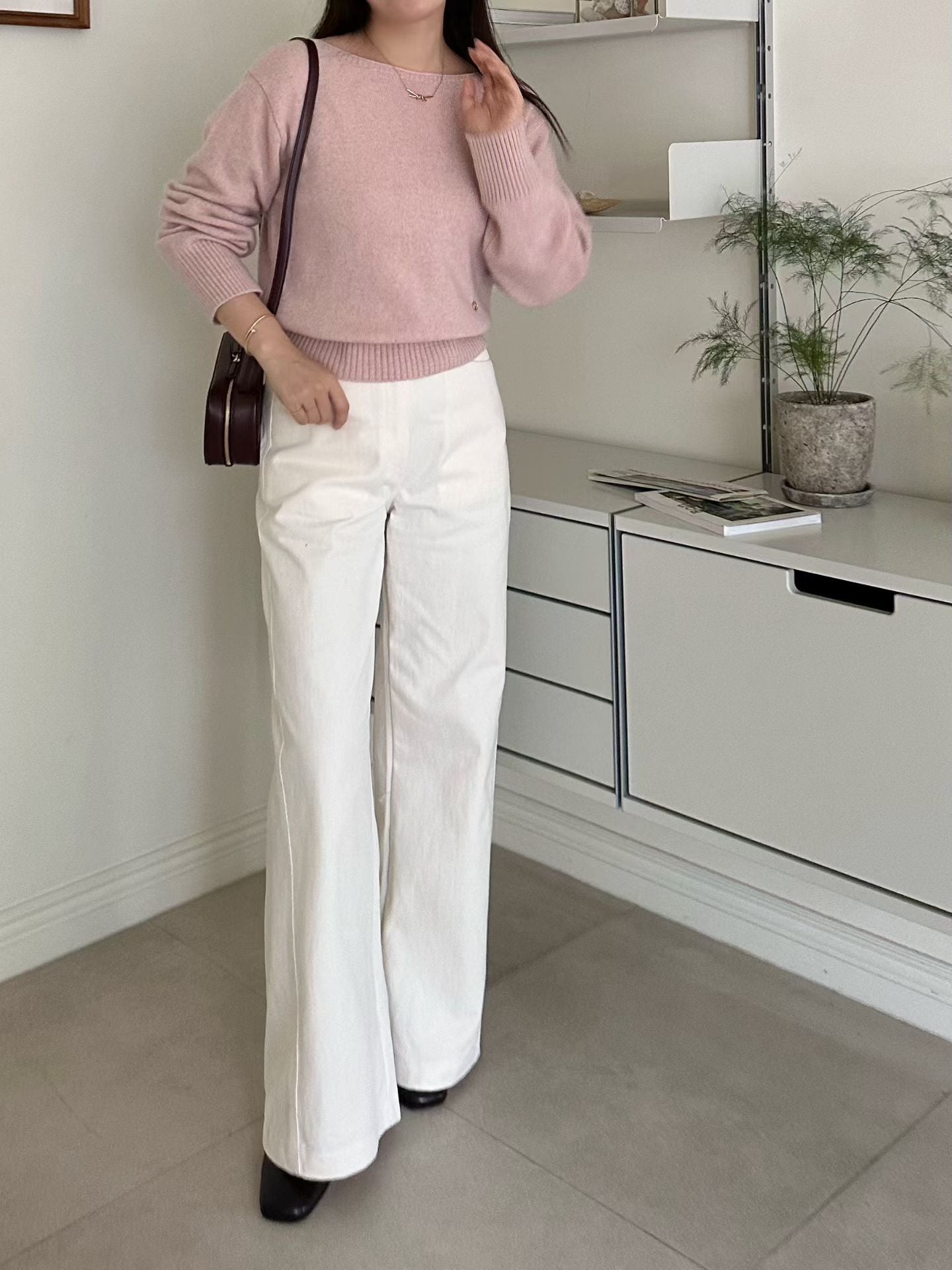 ♡輕奢船領毛衣 ♡ (C251118)