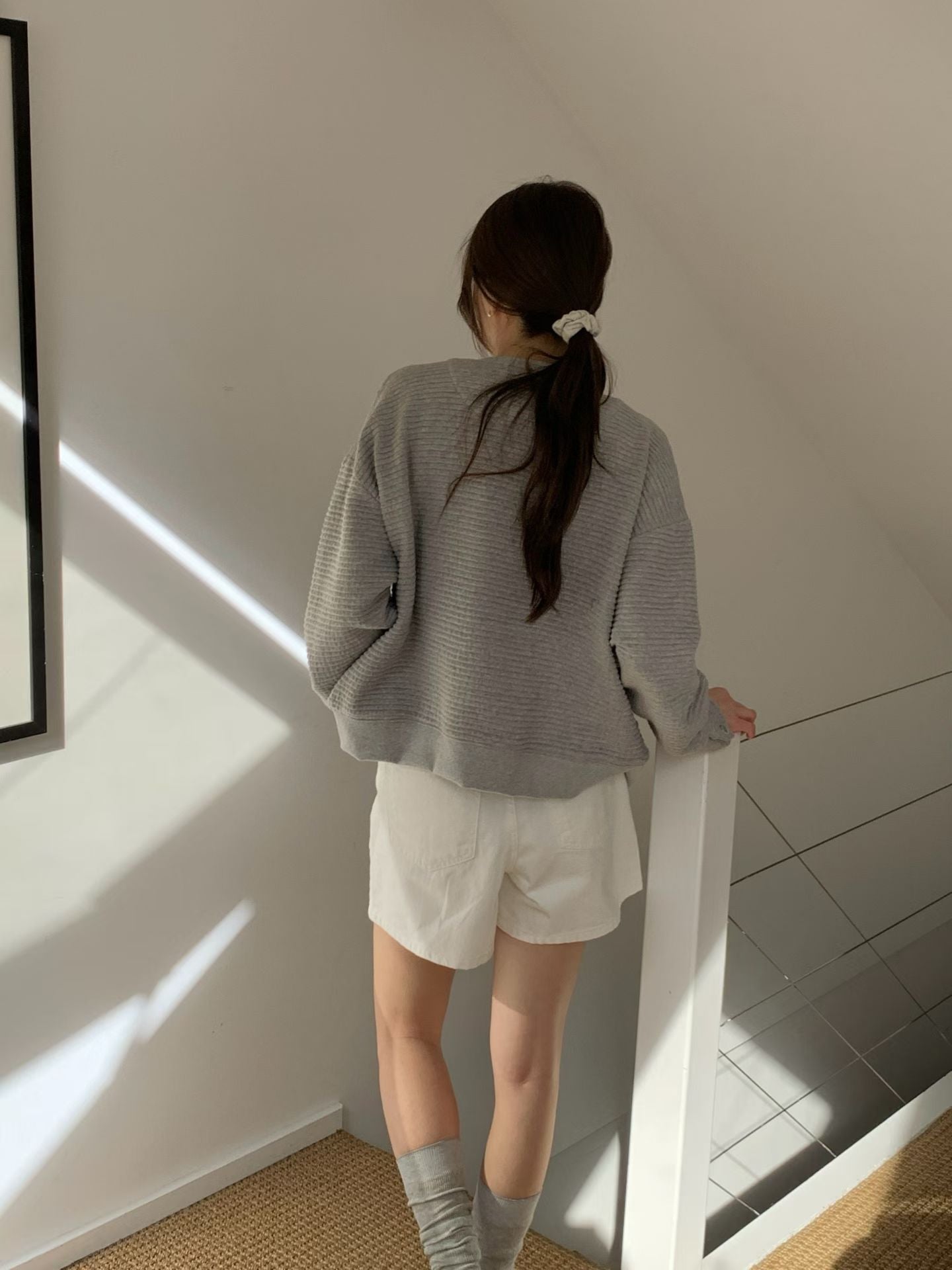 ♡高質感立體紋理拉鍊外套 ♡ (C260440)